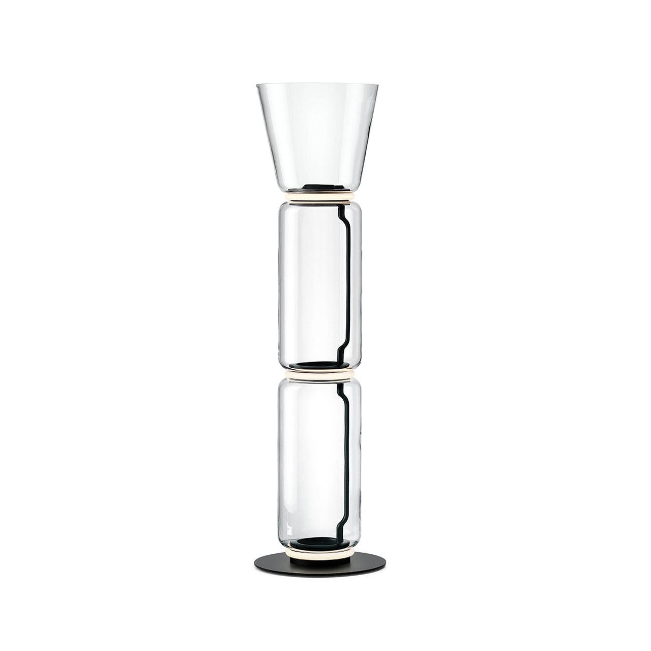 Mevvilzo Cylindrical Glass Floor Lamp