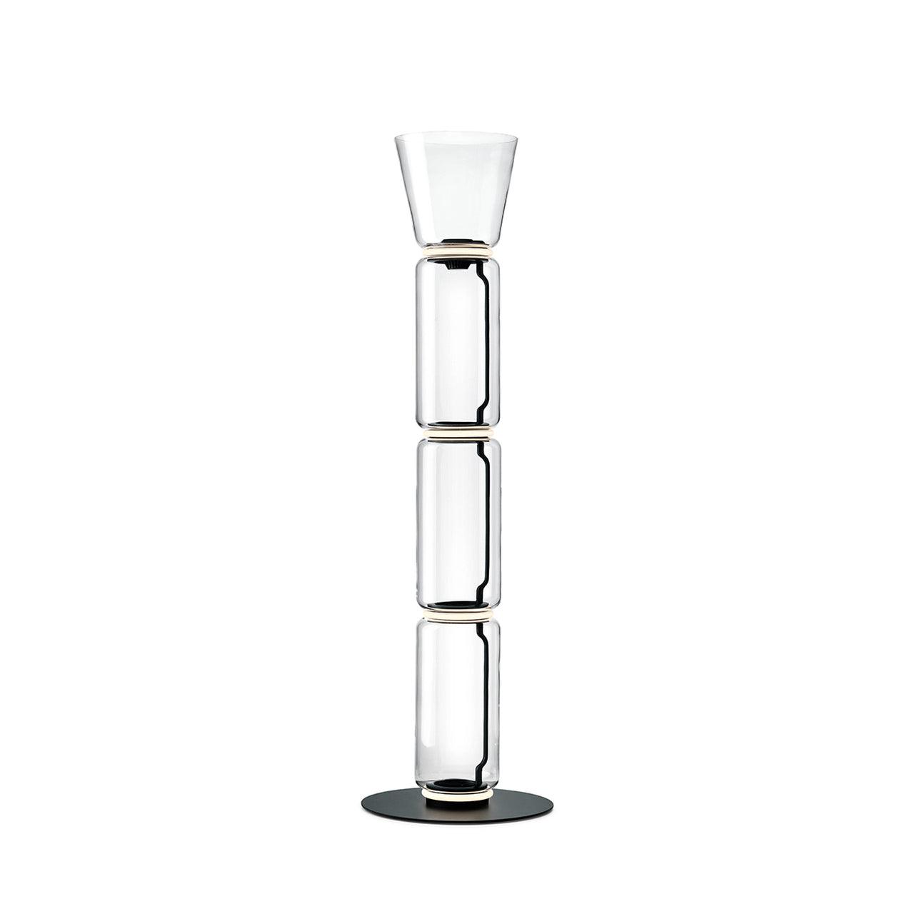 Mevvilzo Cylindrical Glass Floor Lamp