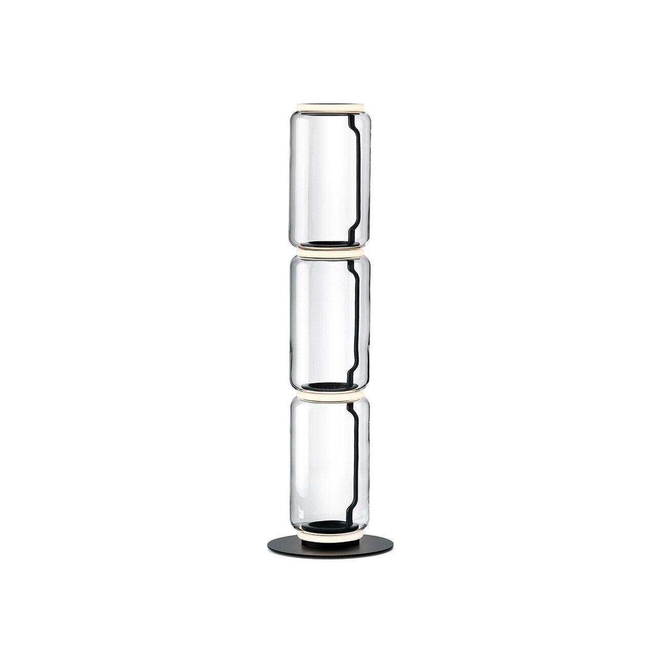 Mevvilzo Cylindrical Glass Floor Lamp