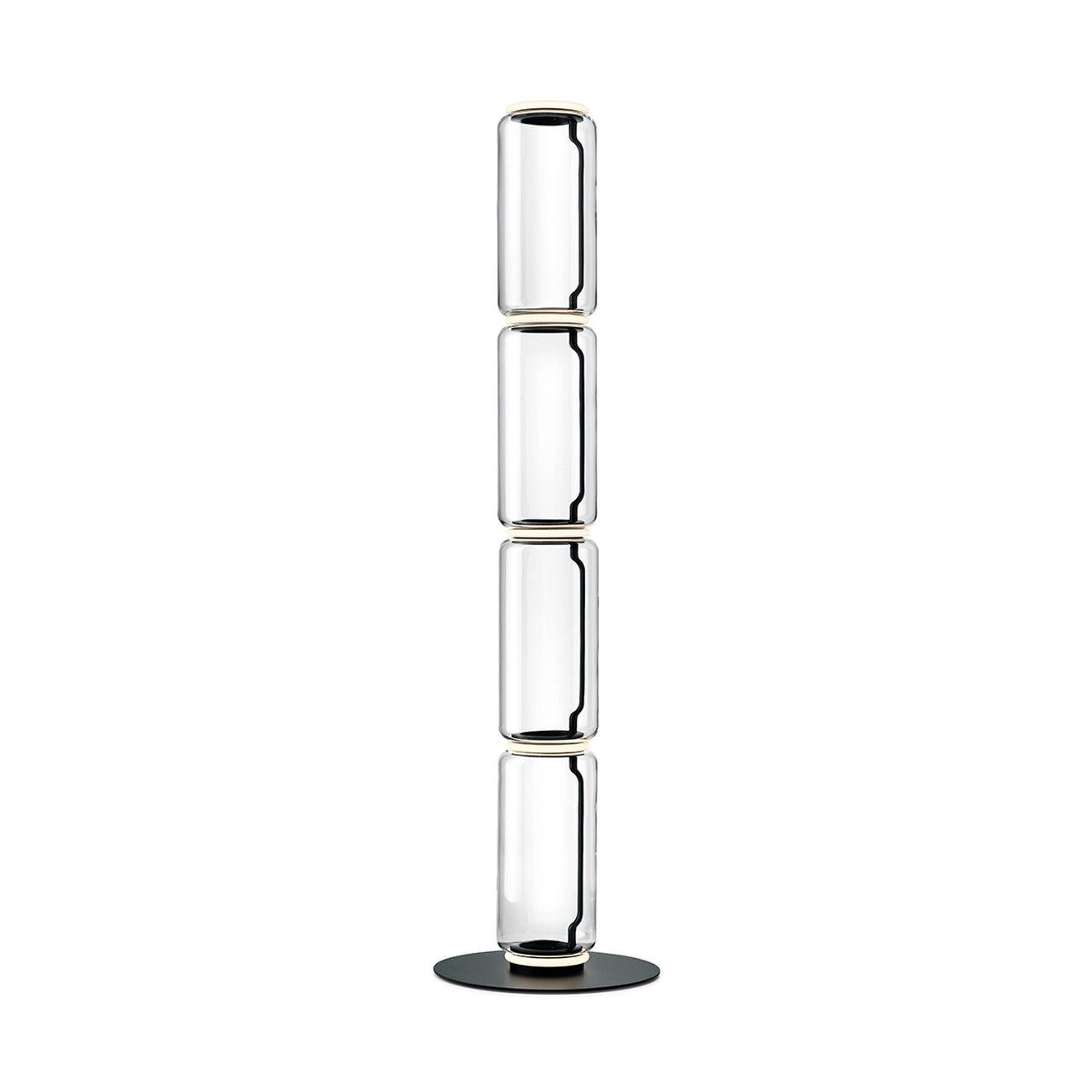 Mevvilzo Cylindrical Glass Floor Lamp