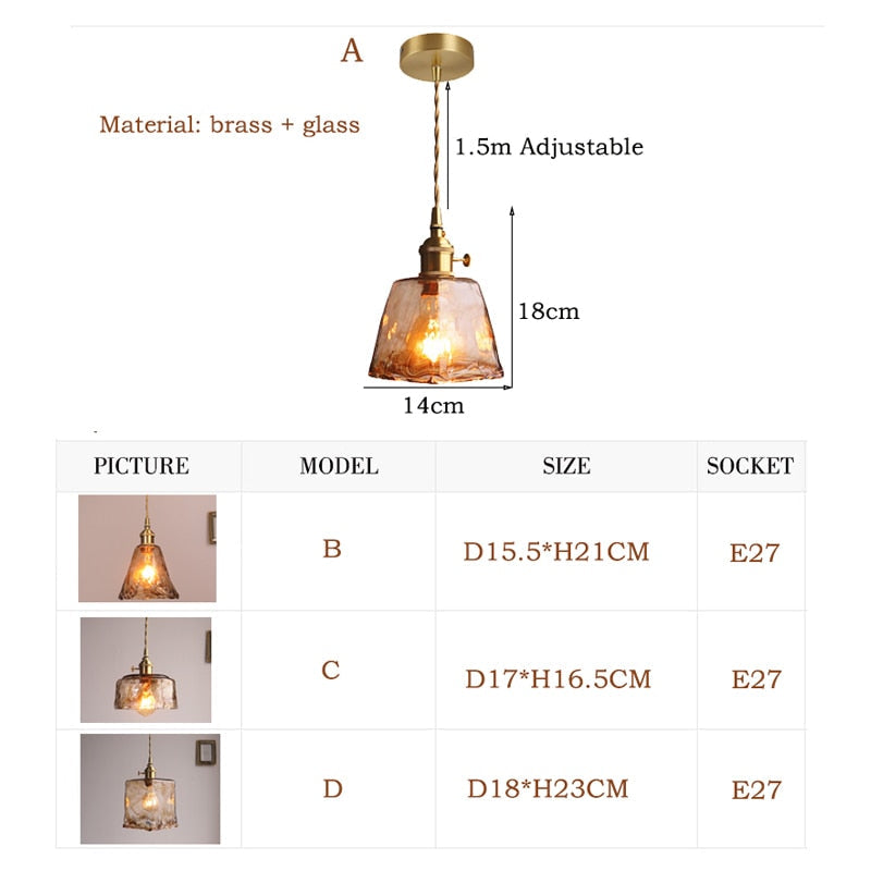 Arro Vintage Pendant Light