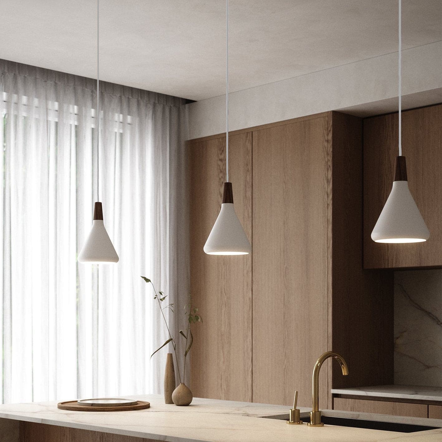 Miraven Cone Pendant Light