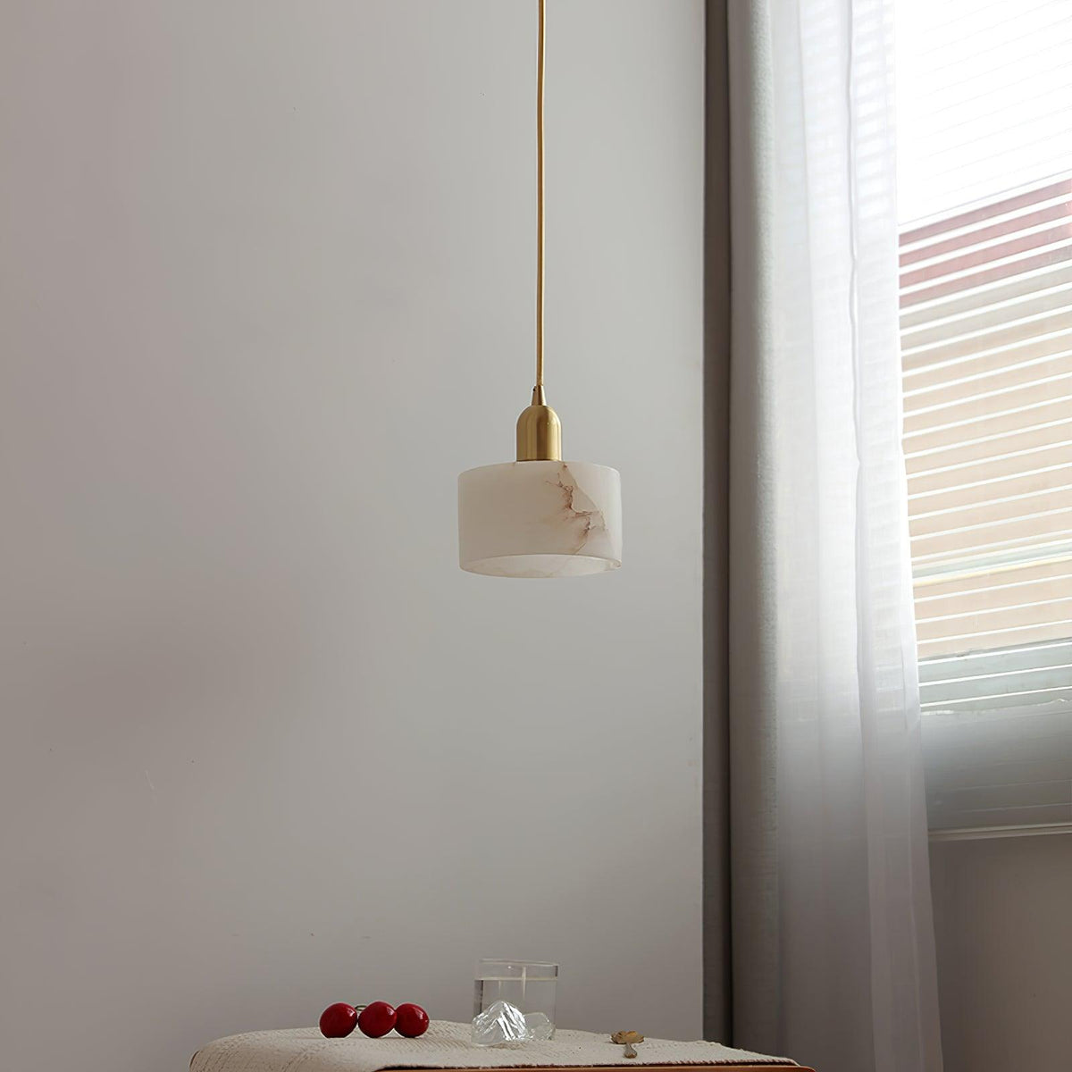 Odyssey Alabaster Pendant Light – detail 11