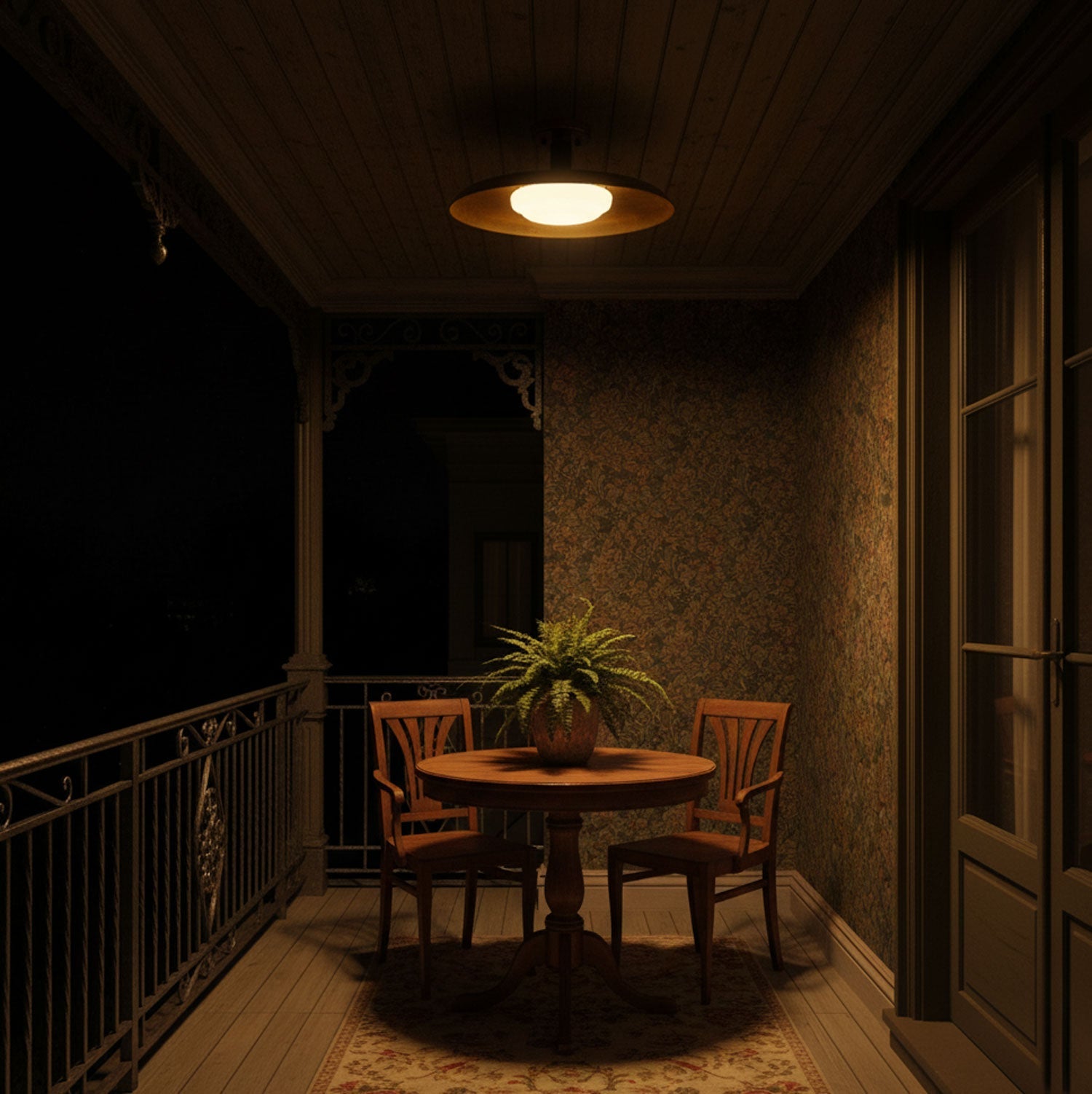 Corlenden Round Ceiling Light