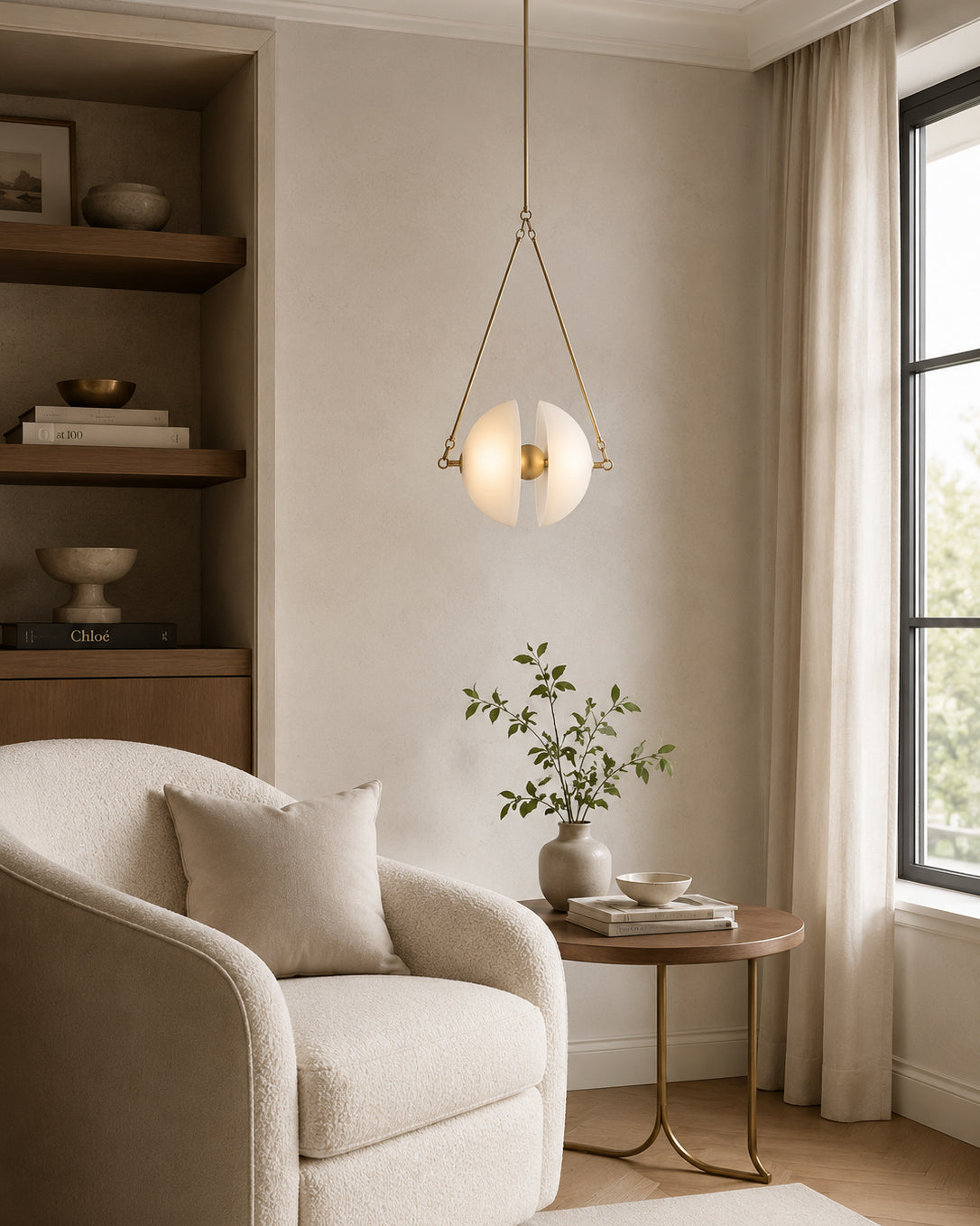 Orenino Sculptural Pendant Light