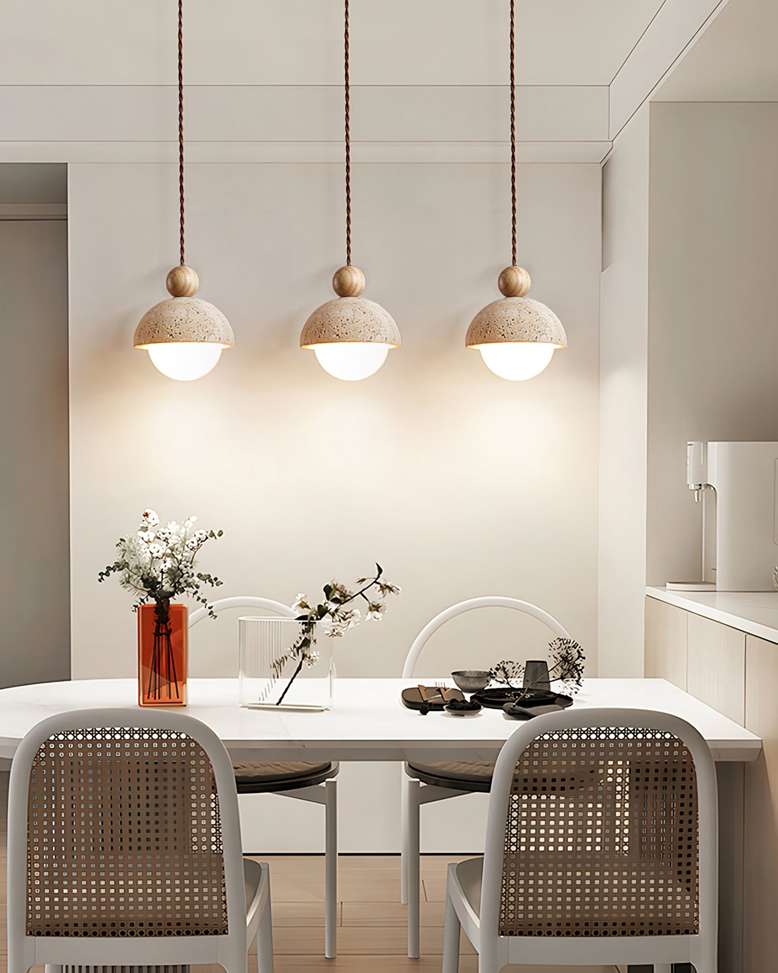 Serolen Travetine Pendant Light