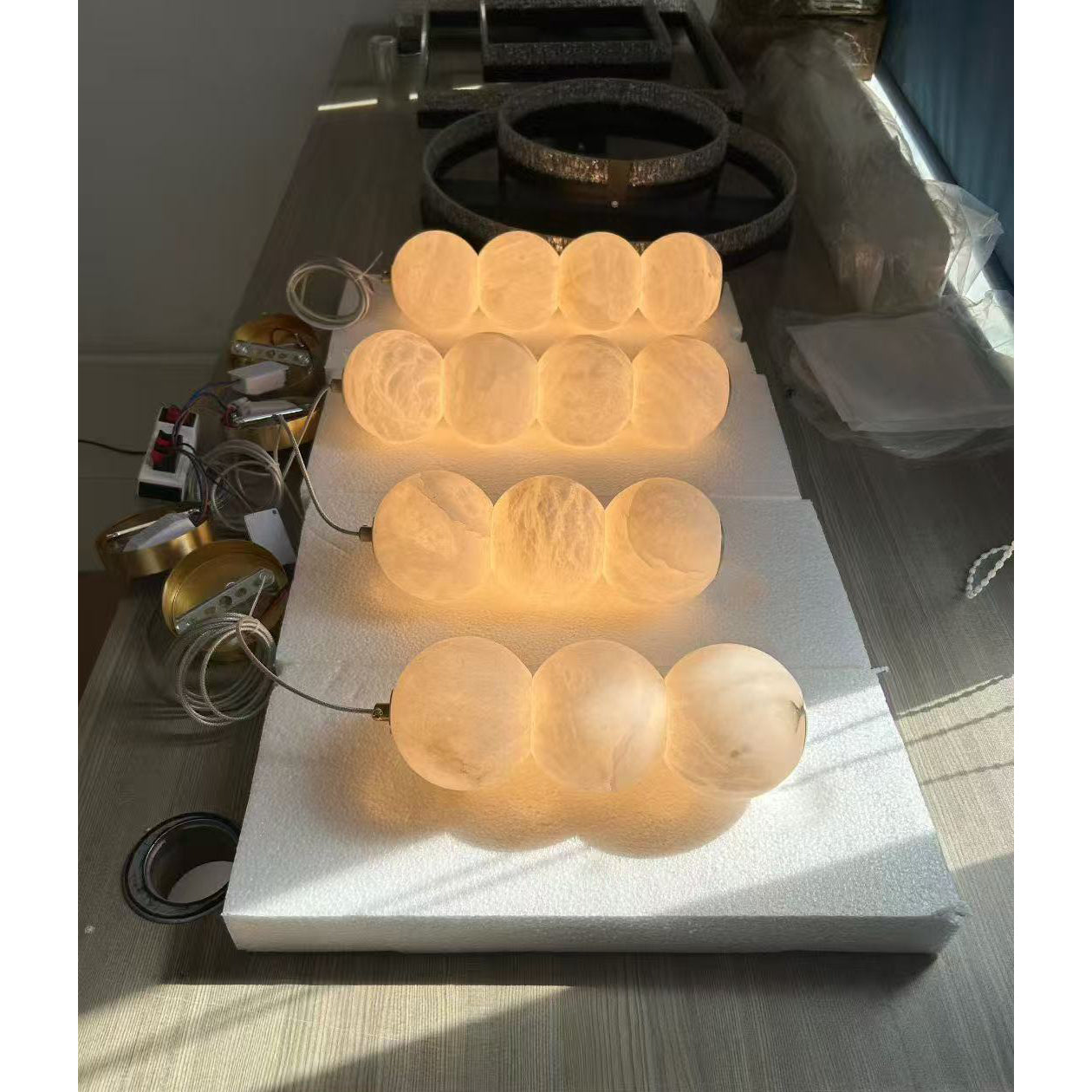 Torlenor Alabaster Pendant Light