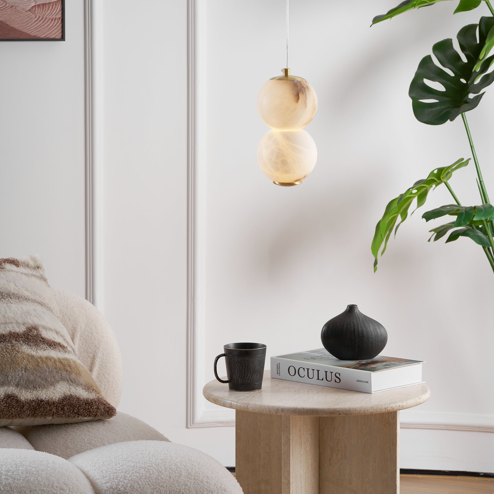 Torlenor Alabaster Pendant Light