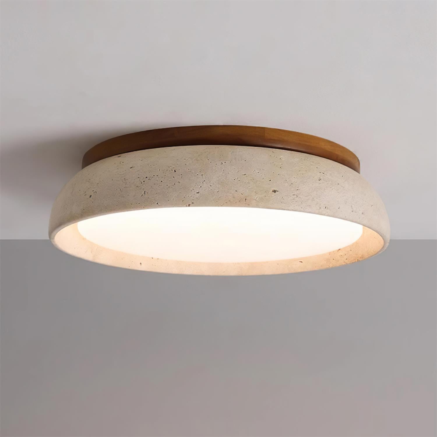 Zanli Travertine Ceiling Light