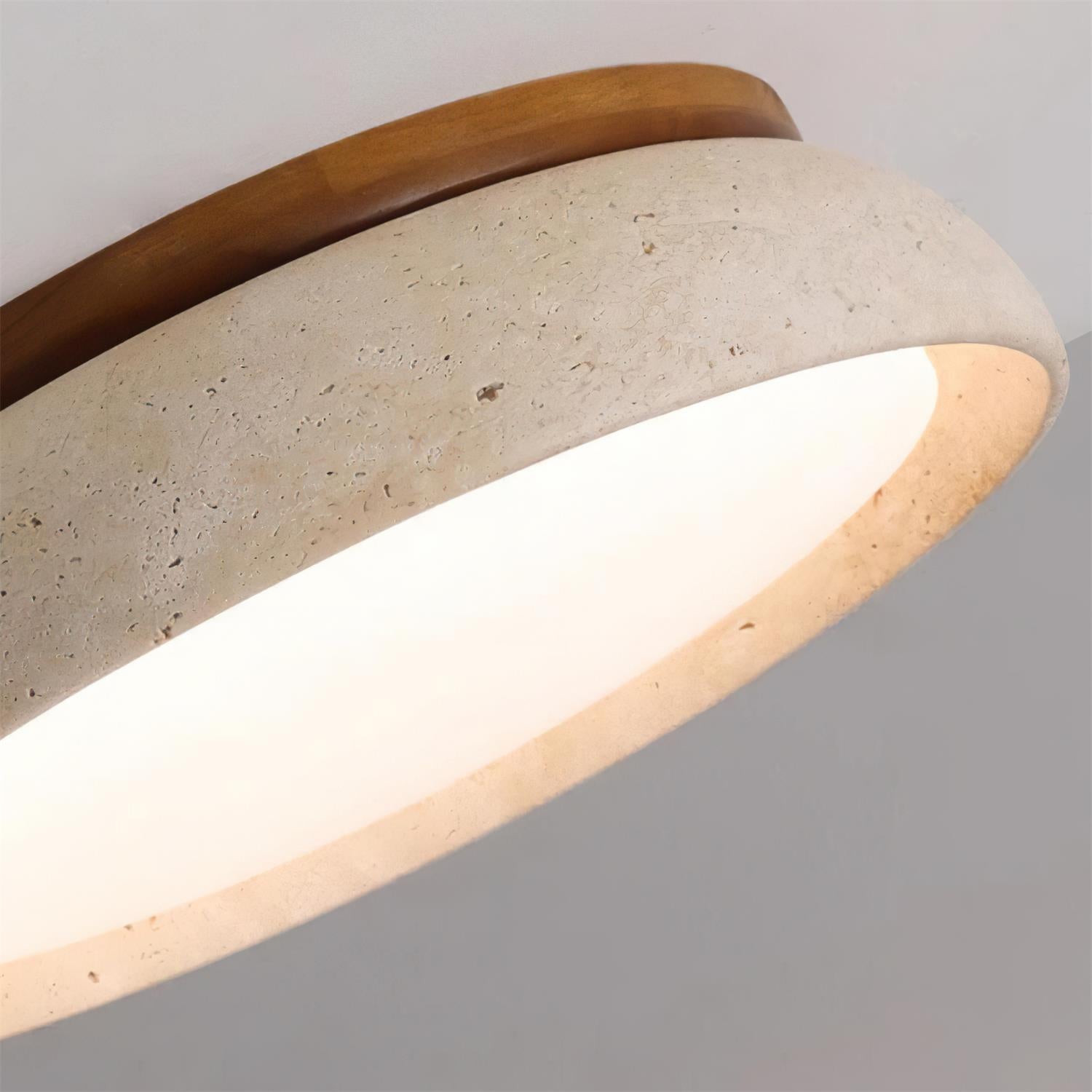 Zanli Travertine Ceiling Light