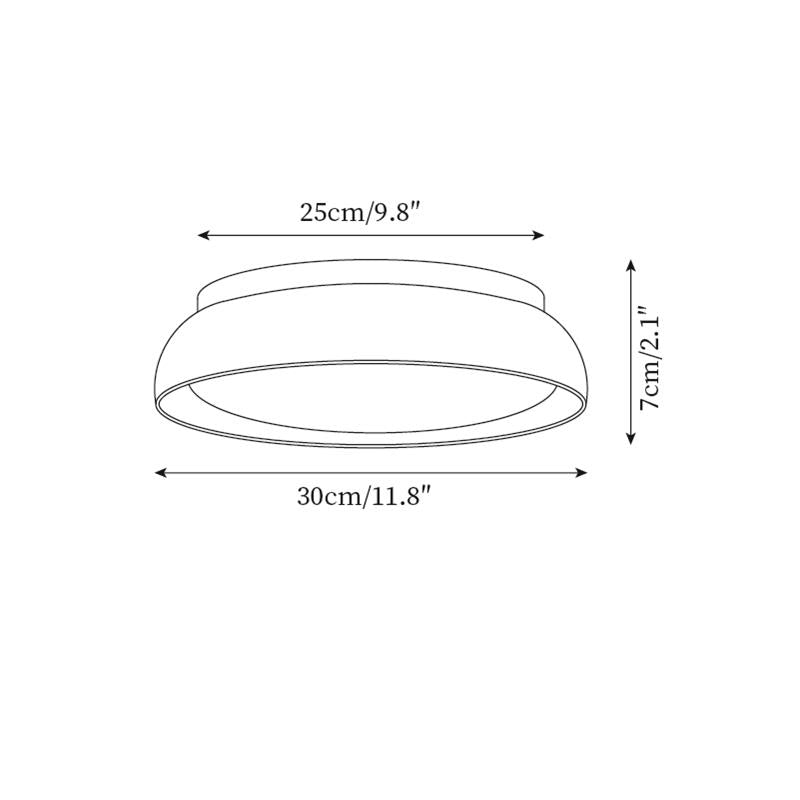 Zanli Travertine Ceiling Light