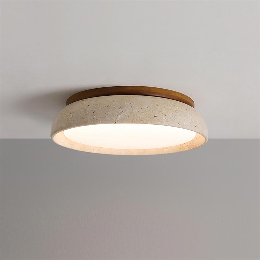Zanli Travertine Ceiling Light