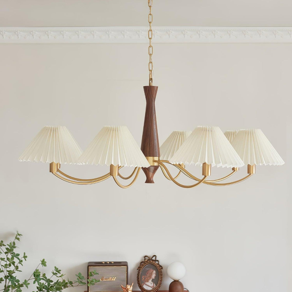 Pleated Chandelier – detail 7