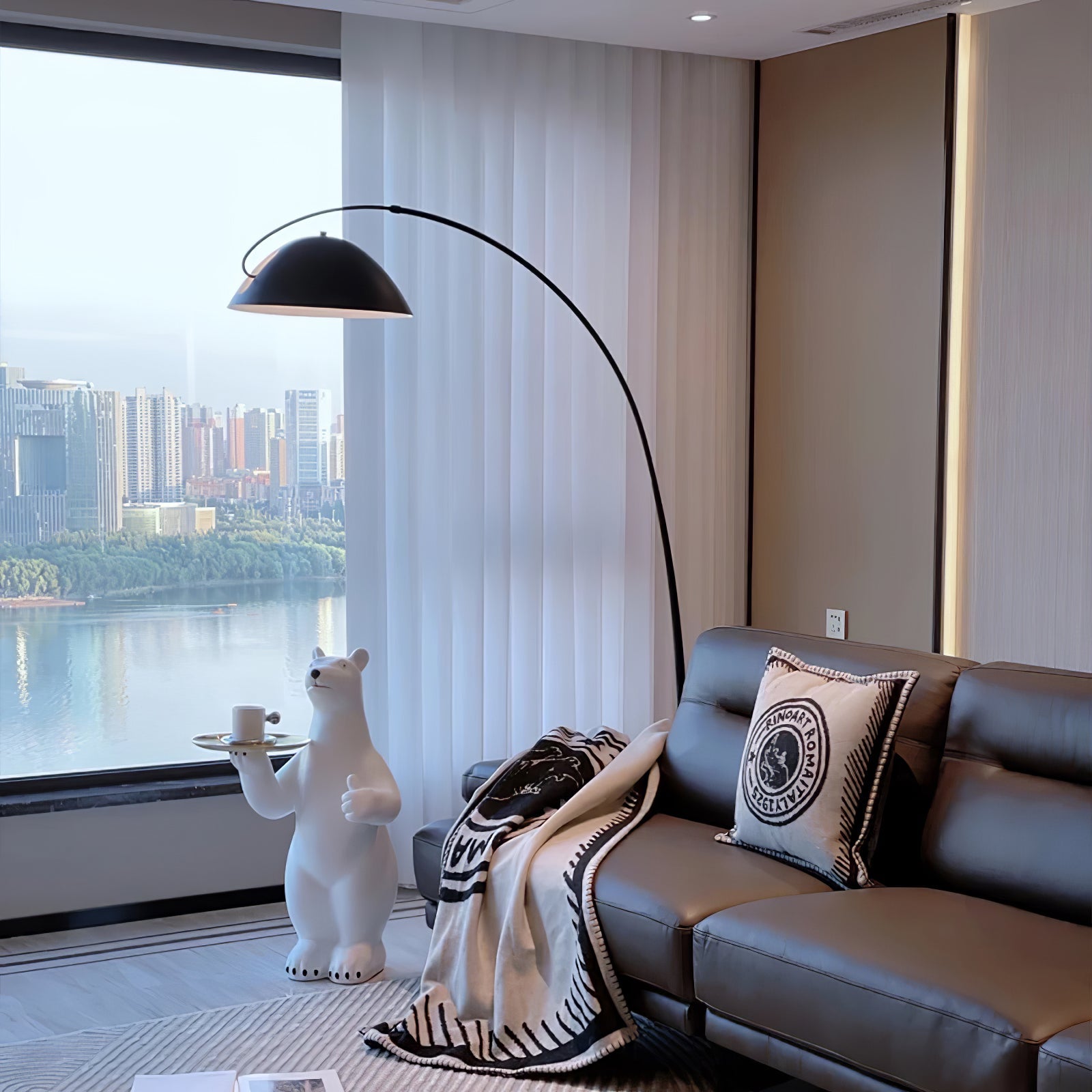 Deli Arc Floor Lamp