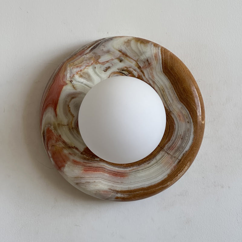 Melle Globe Wall Light