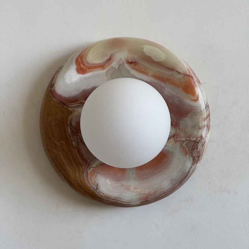 Melle Globe Wall Light