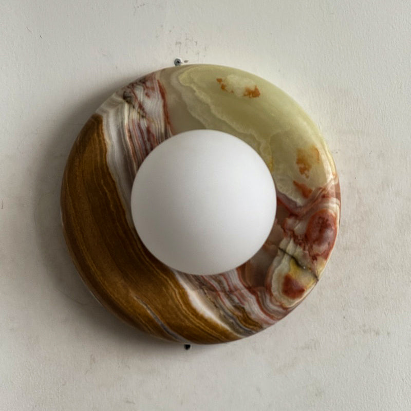 Melle Globe Wall Light