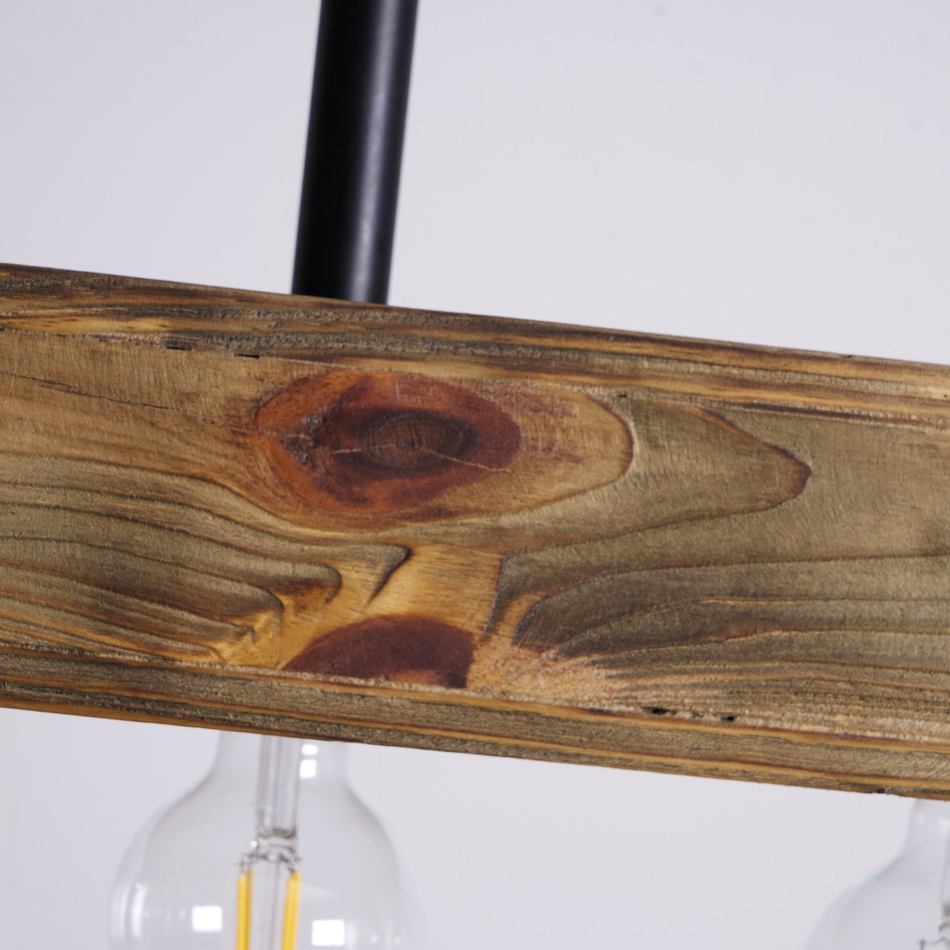 Talivan Linear Wooden Chandelier