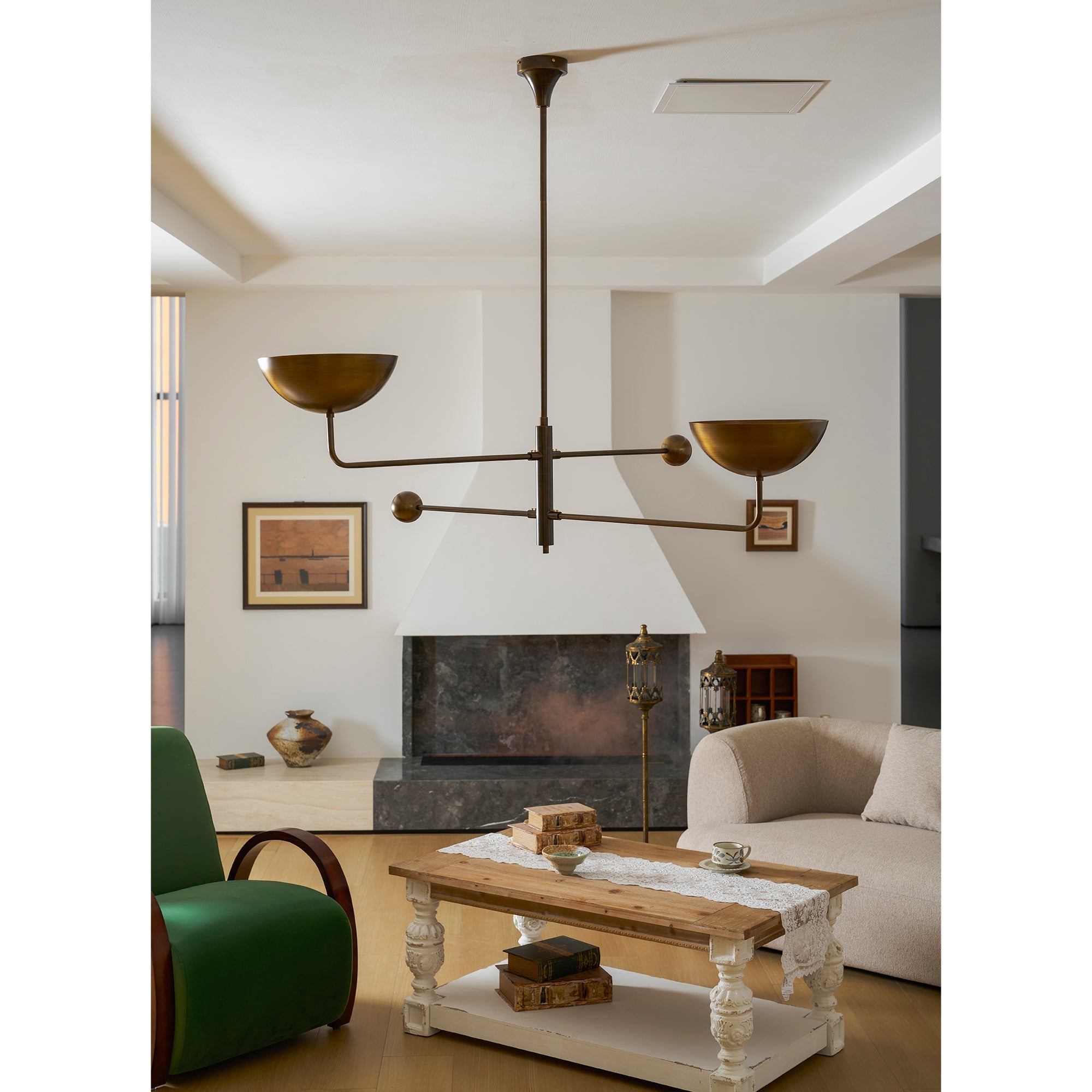 Bexroor Twin Arm Chandelier
