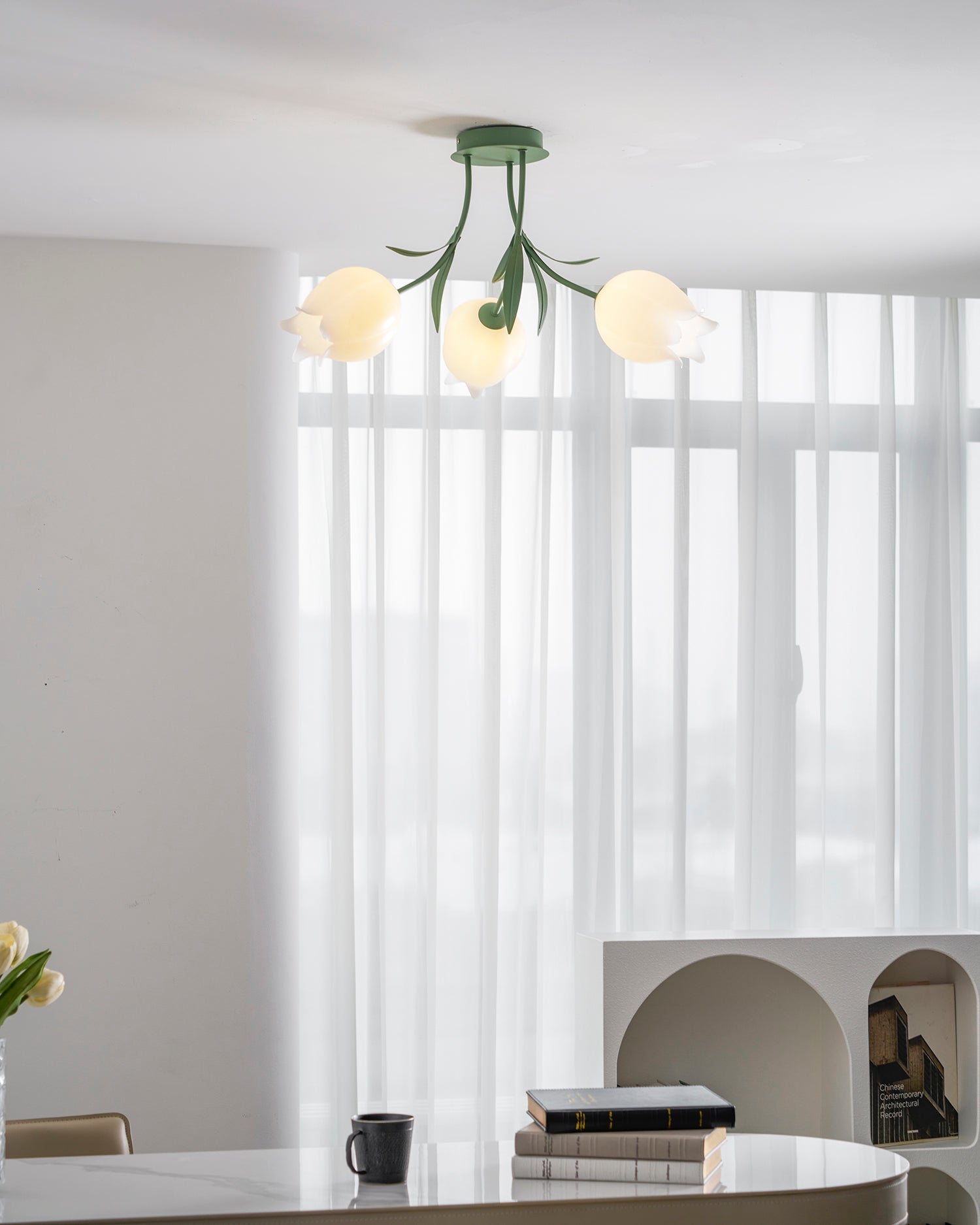 Wynroford Floral Ceiling Light
