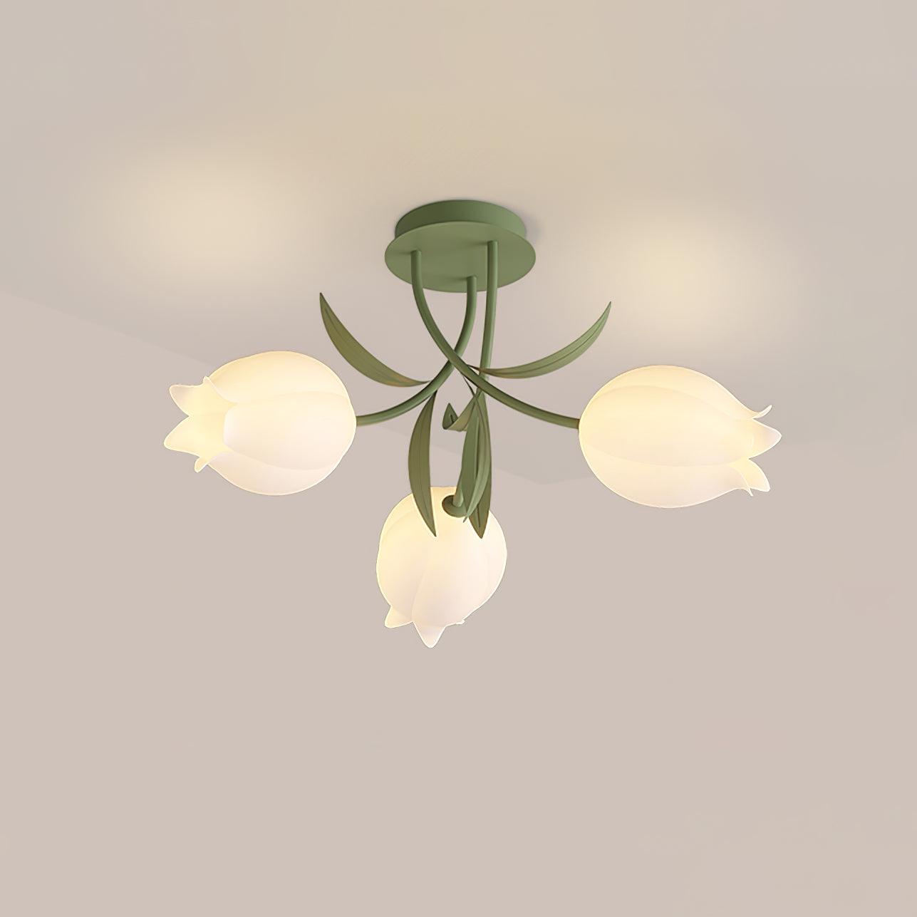 Wynroford Floral Ceiling Light
