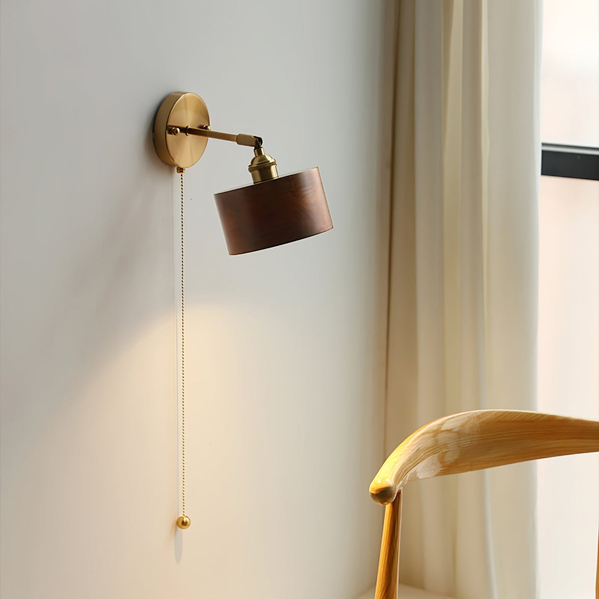Rotatable Wooden Wall Lamp – detail 18