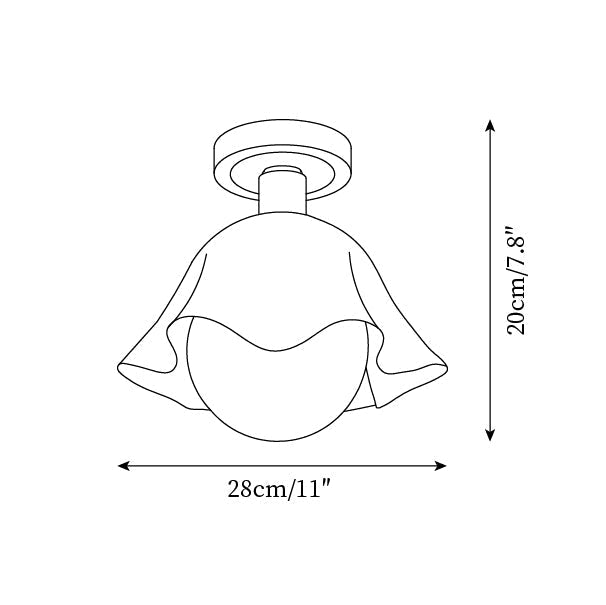 Rustin Ceiling Light – detail 5