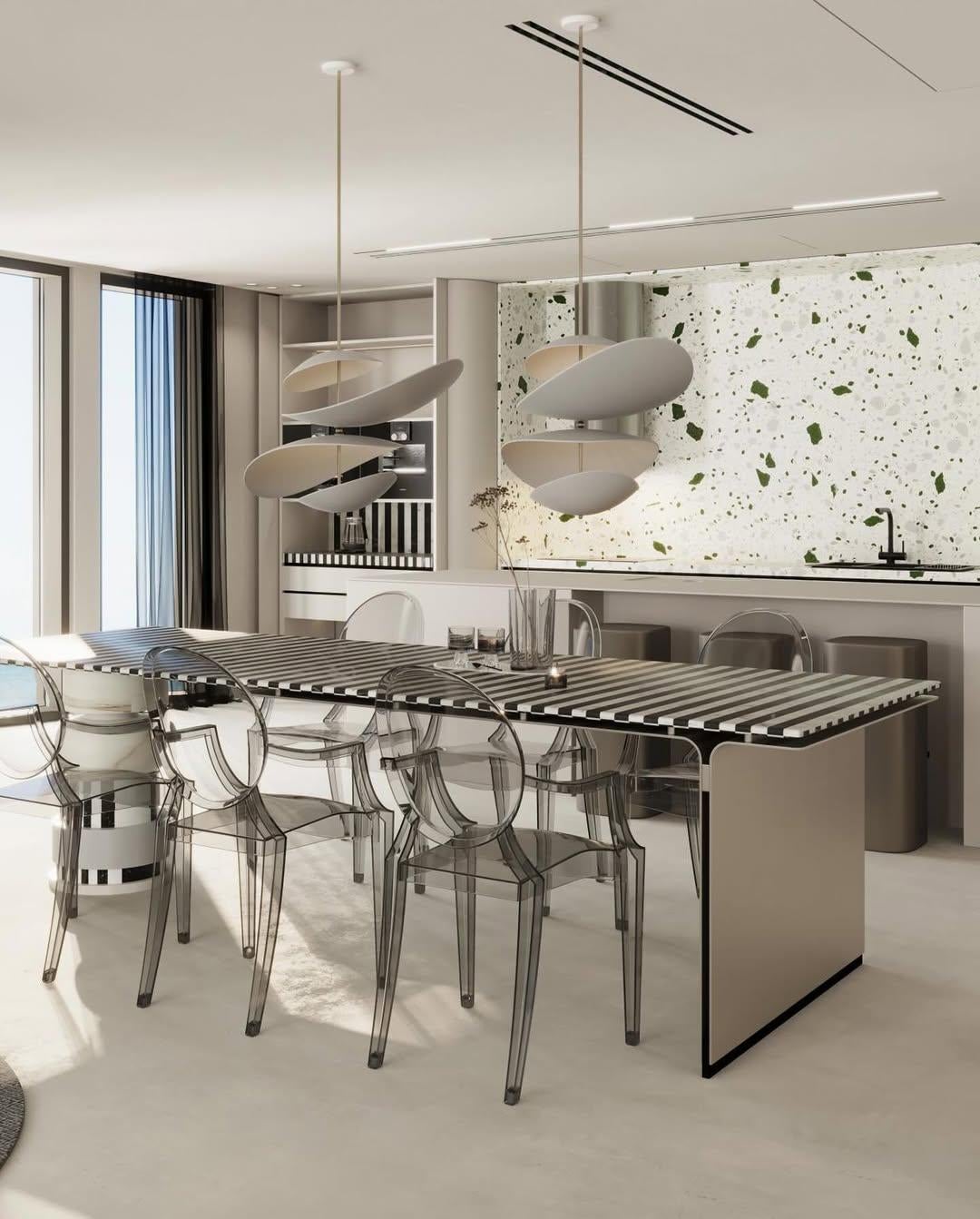 Glenii Sculptural Pendant Light