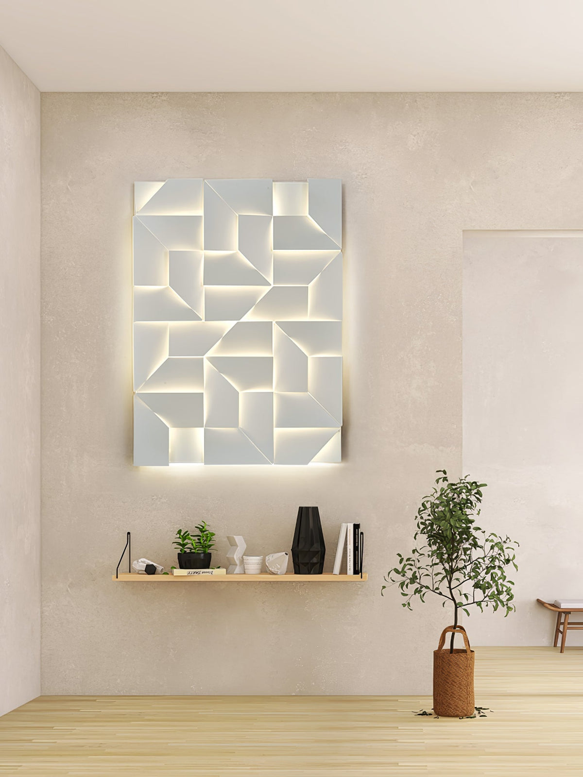Mellenus Geometric Wall Light