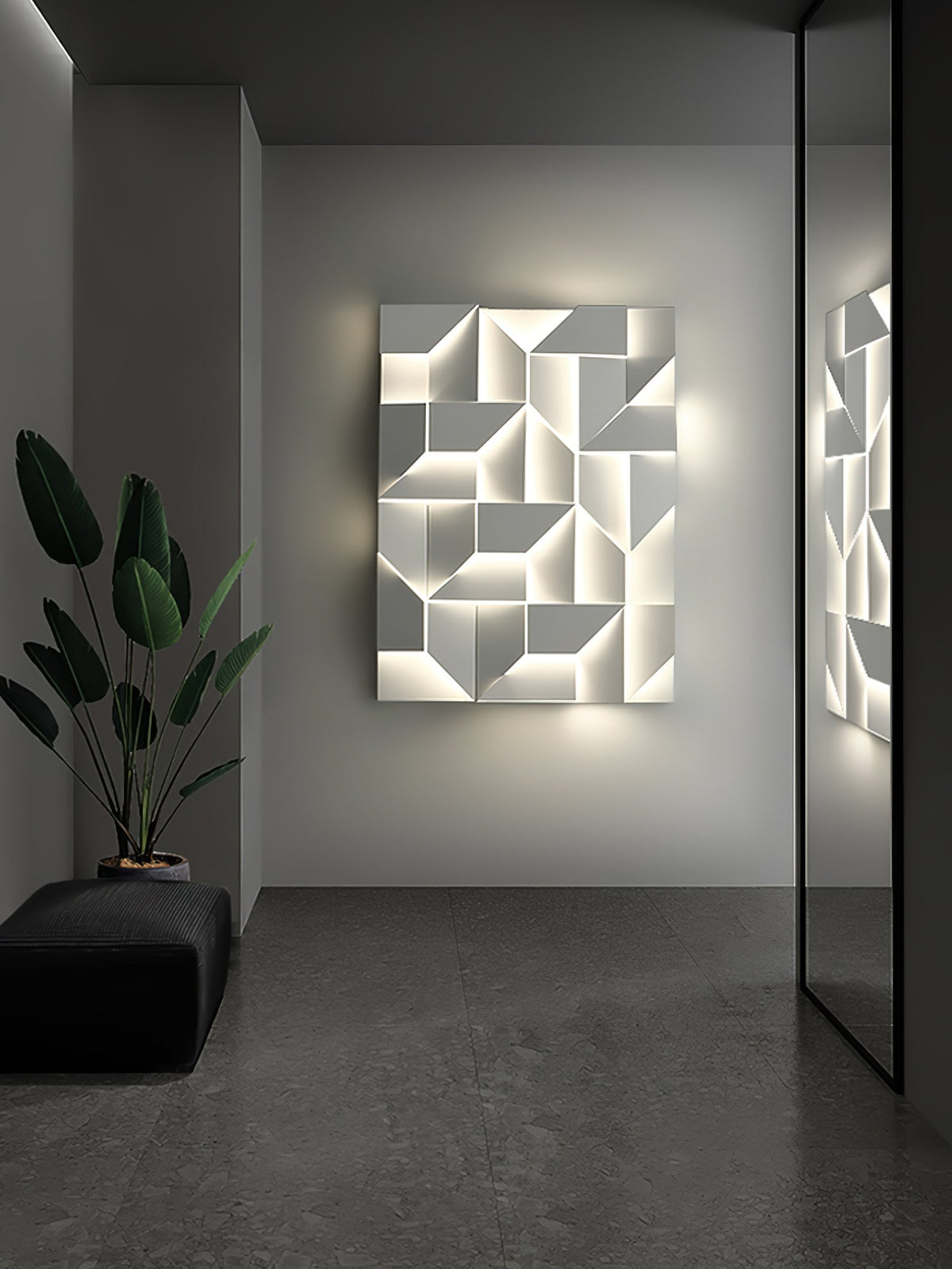 Mellenus Geometric Wall Light