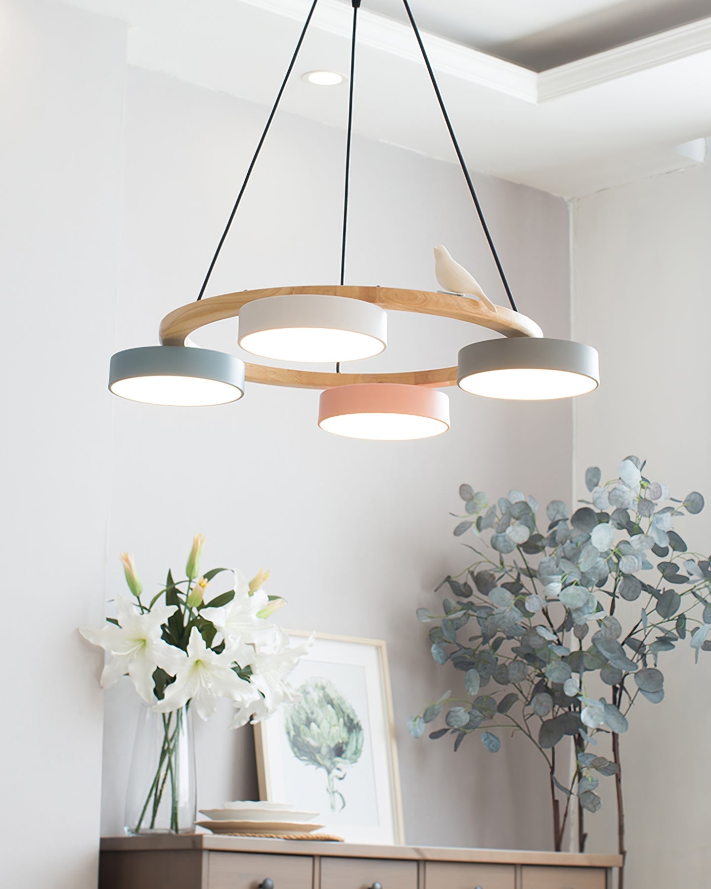 Halevira Round Pendant Light