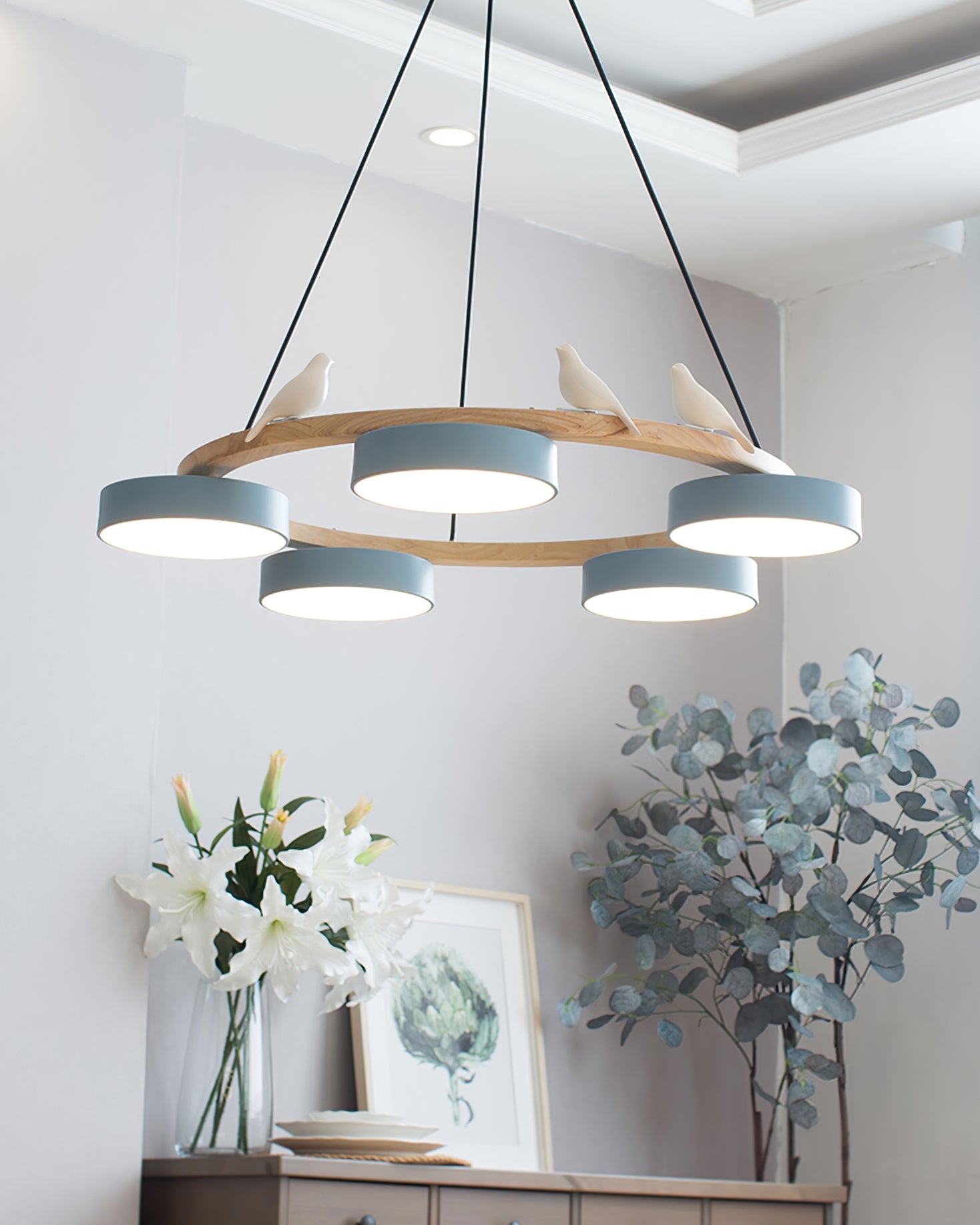 Halevira Round Pendant Light