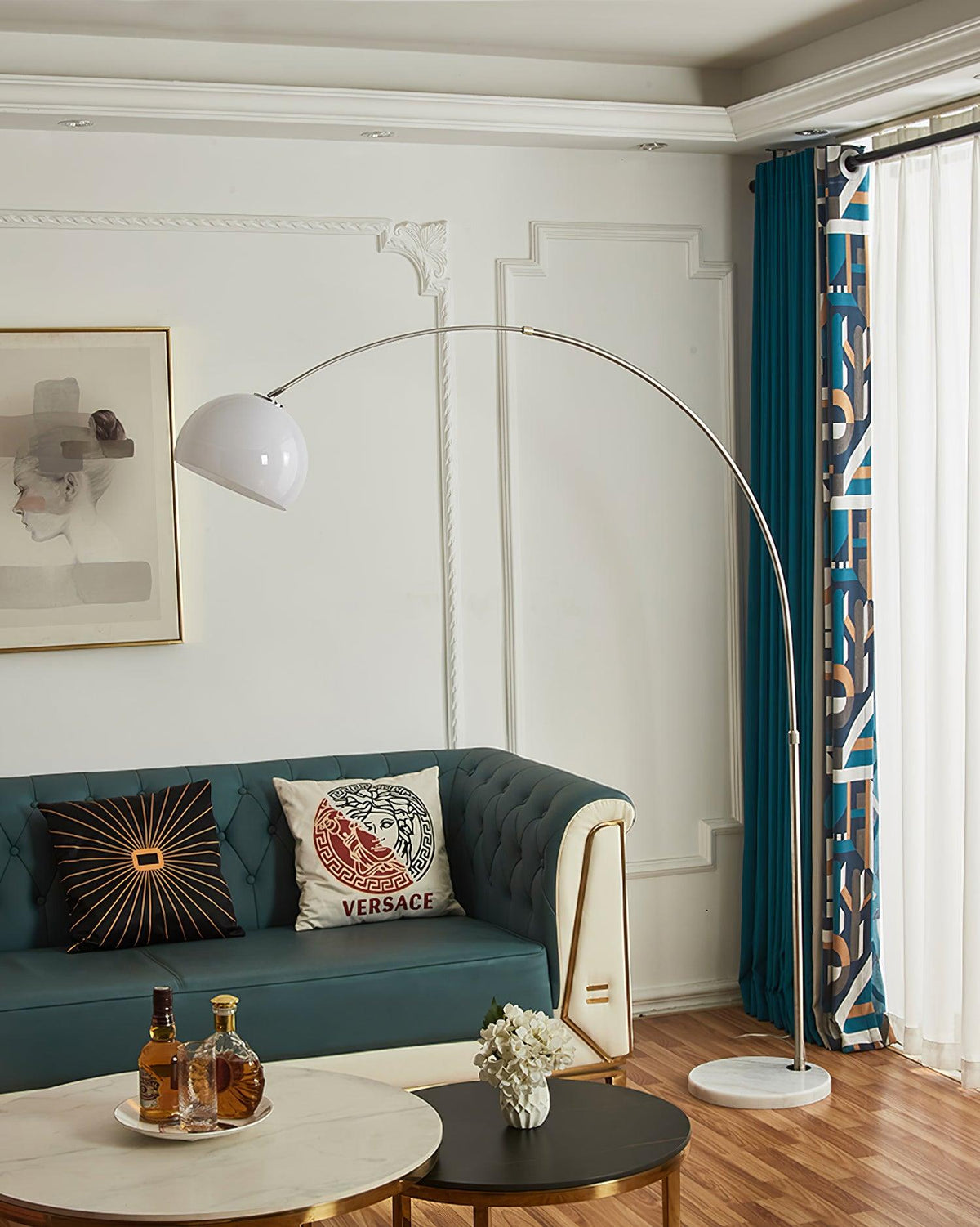 Sneedville Arched Floor Lamp – detail 11