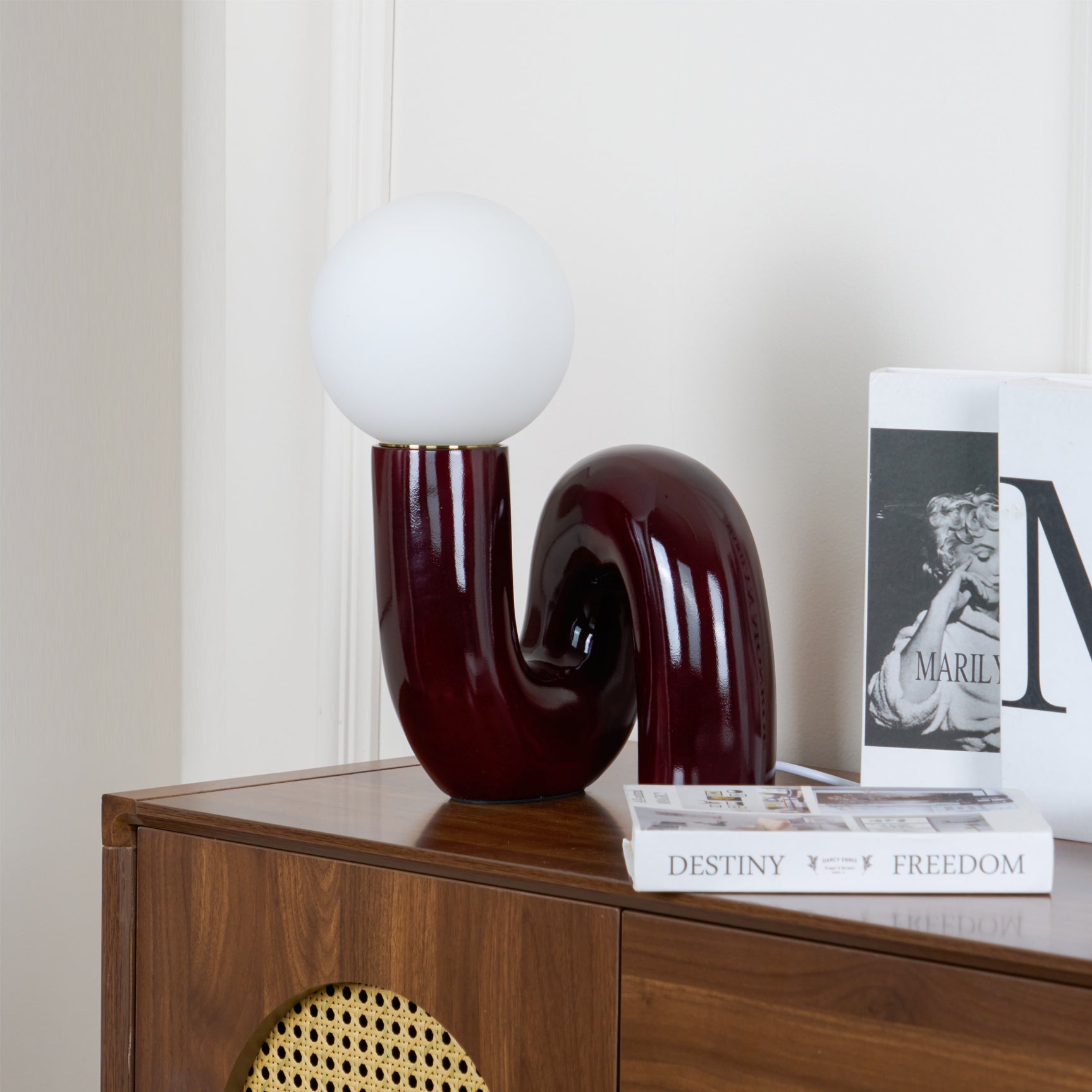 Mavorra Spiral Table Lamp