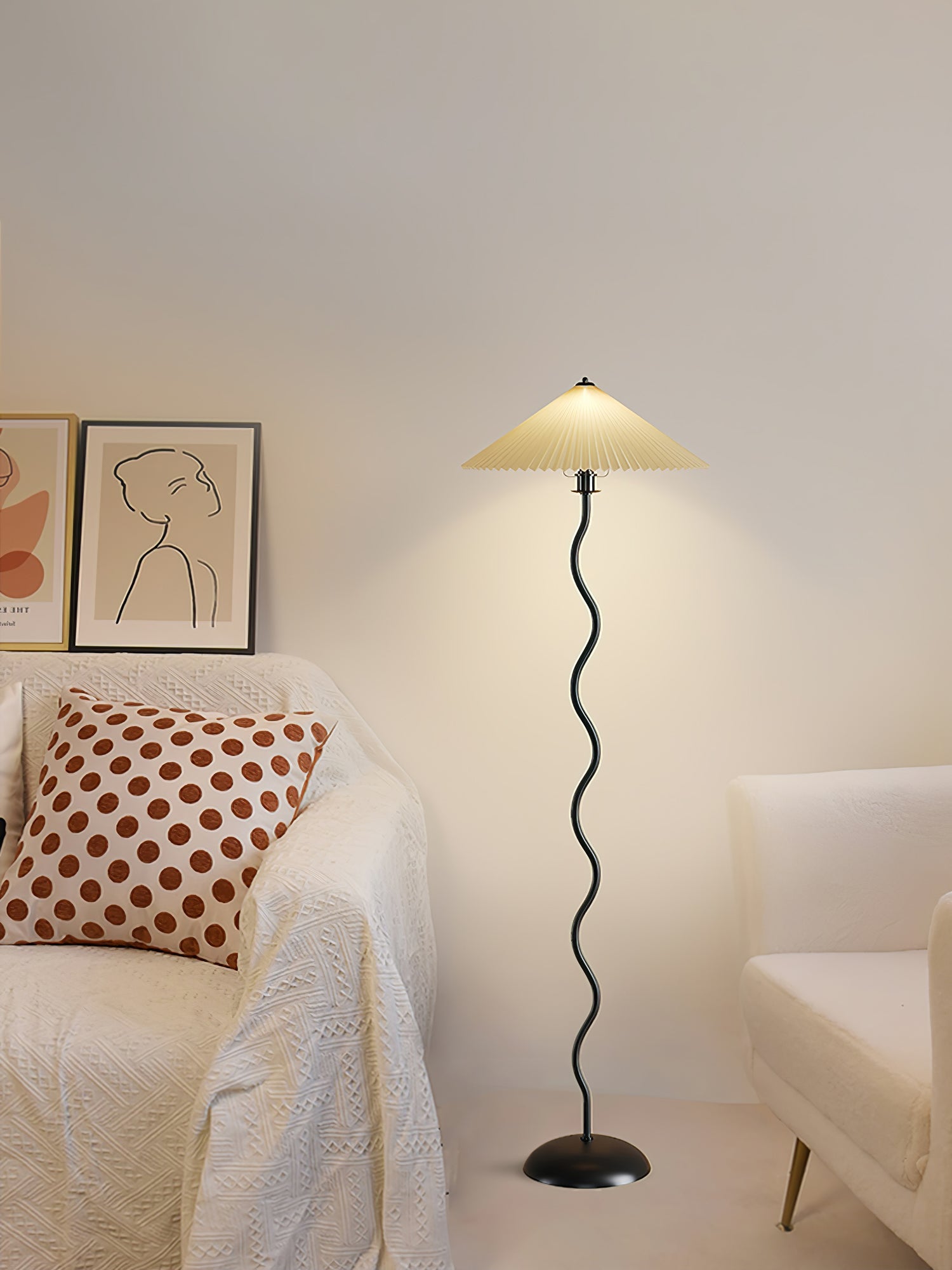 Doveorio Wavy Floor Lamp