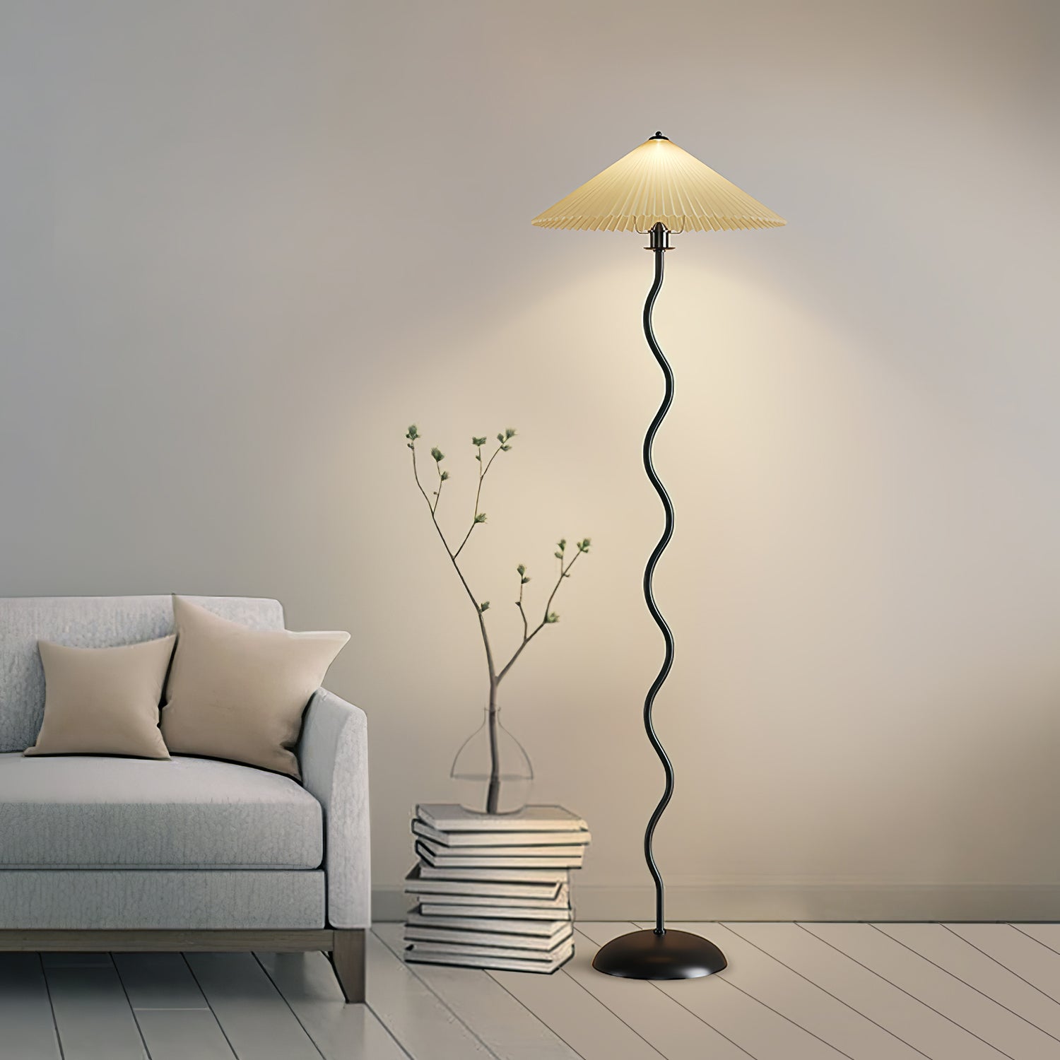 Doveorio Wavy Floor Lamp