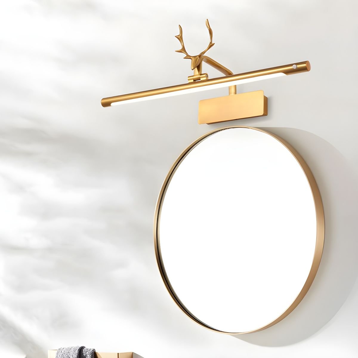 Rioay Stag Horn Wall Light