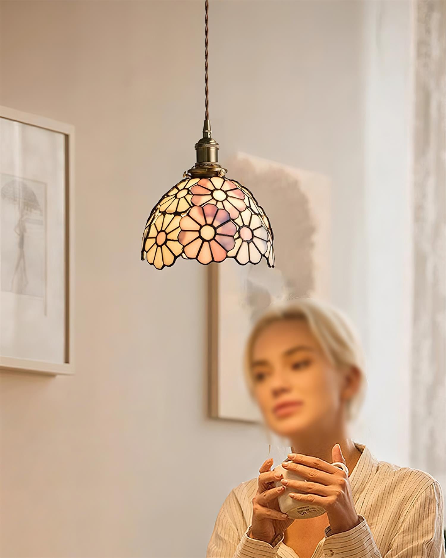 Miralen Floral Pendant Light