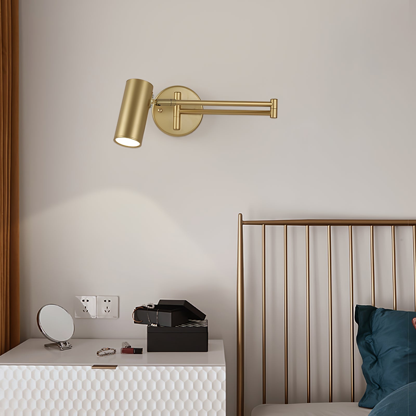 Belal Swing Arm Wall Light