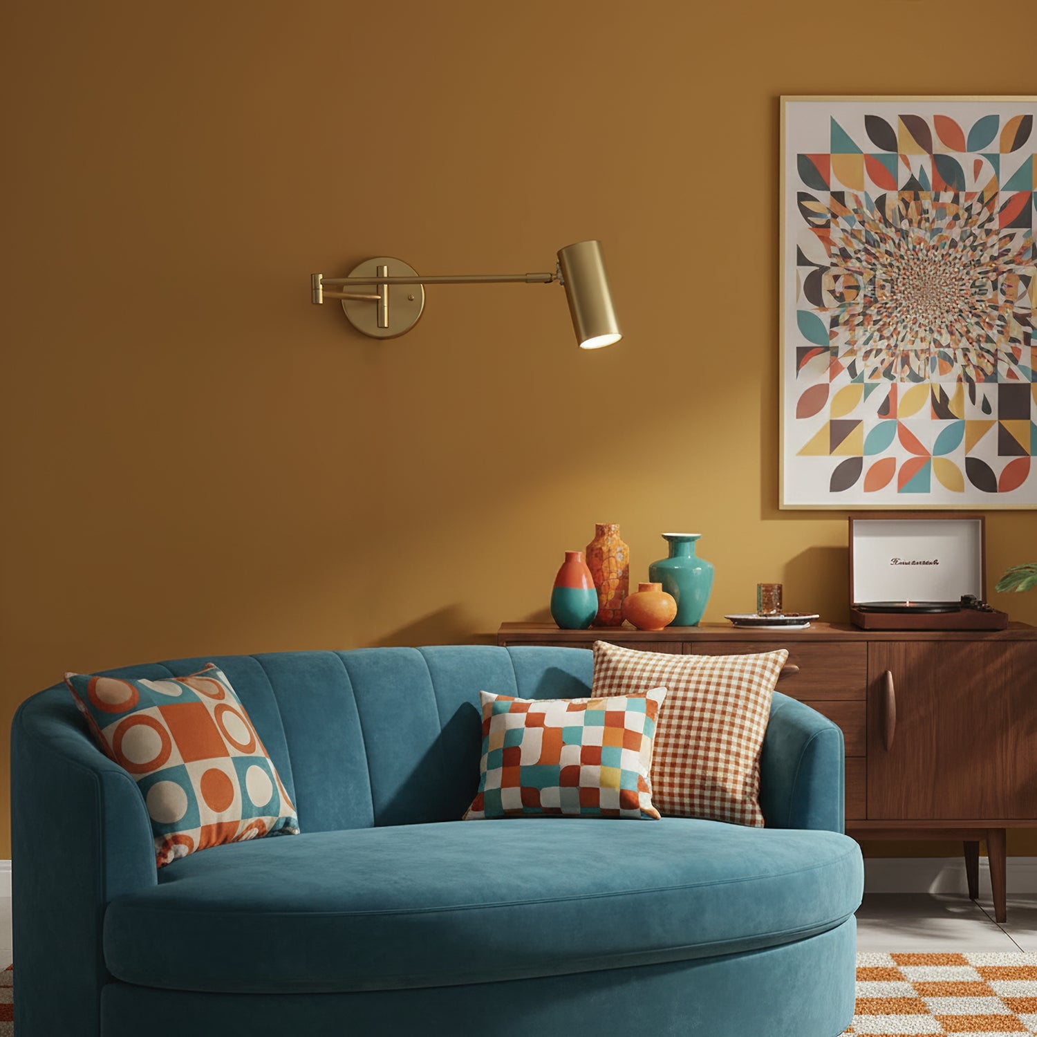Belal Swing Arm Wall Light