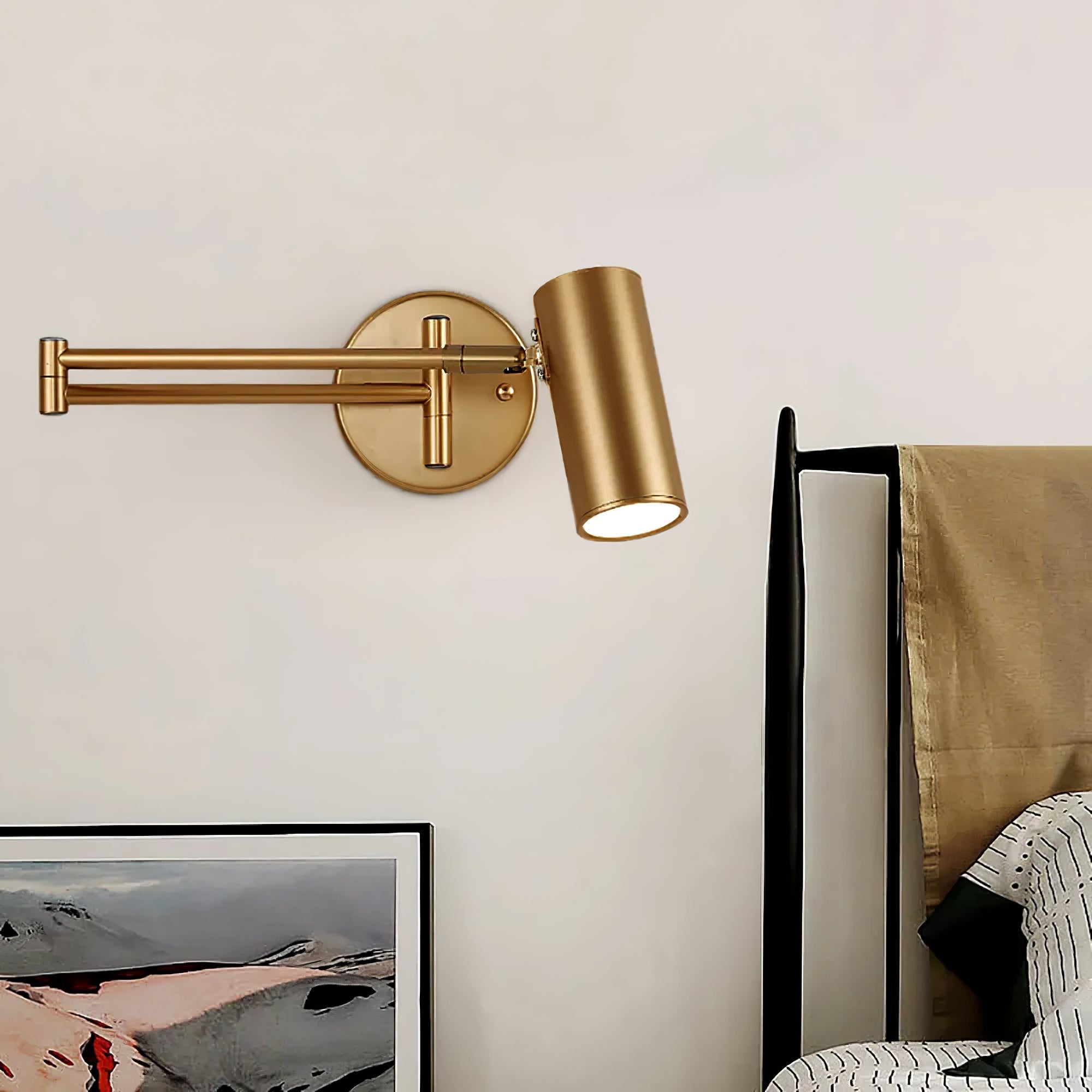 Belal Swing Arm Wall Light