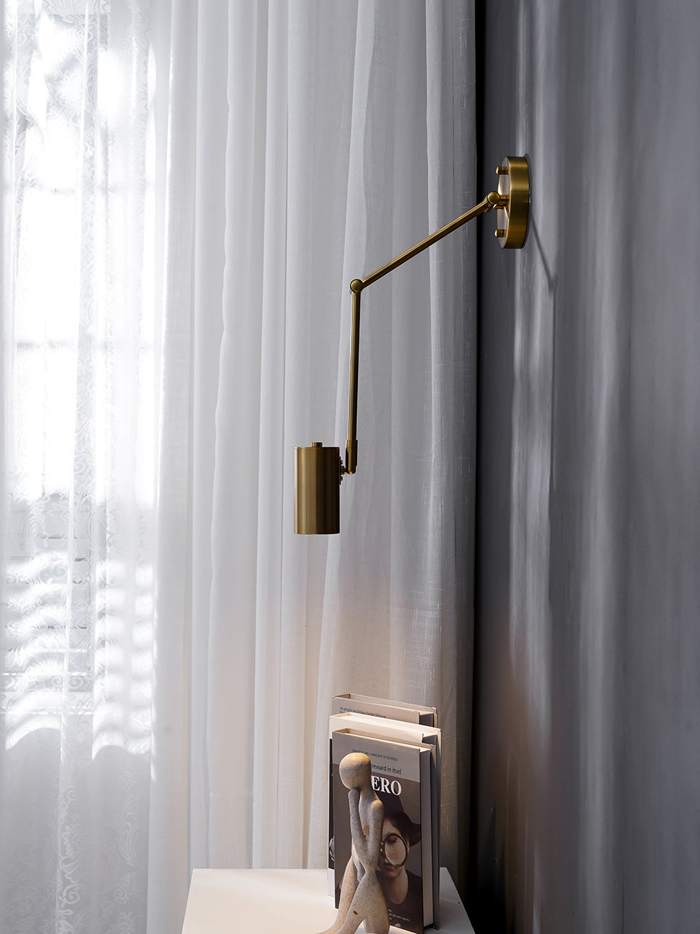 Belal Swing Arm Wall Light