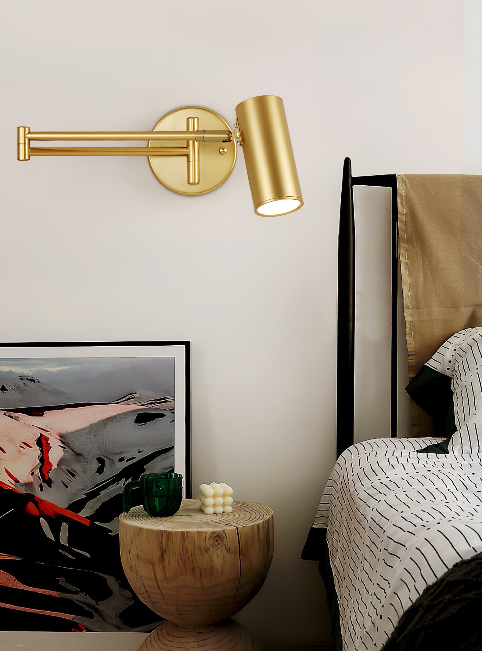 Belal Swing Arm Wall Light