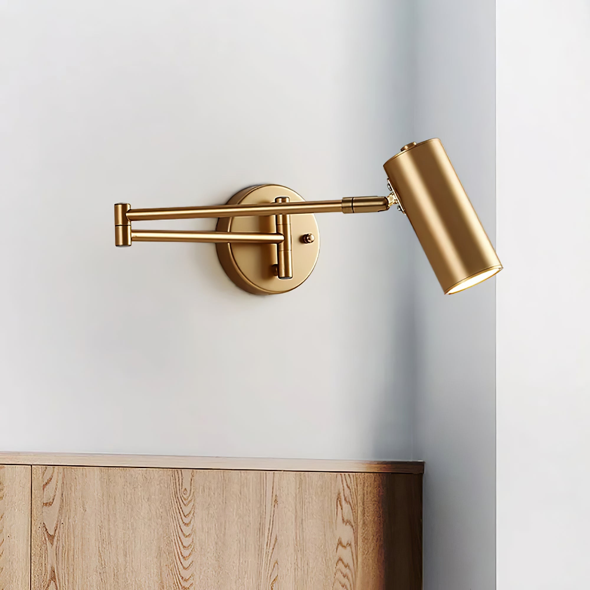 Belal Swing Arm Wall Light
