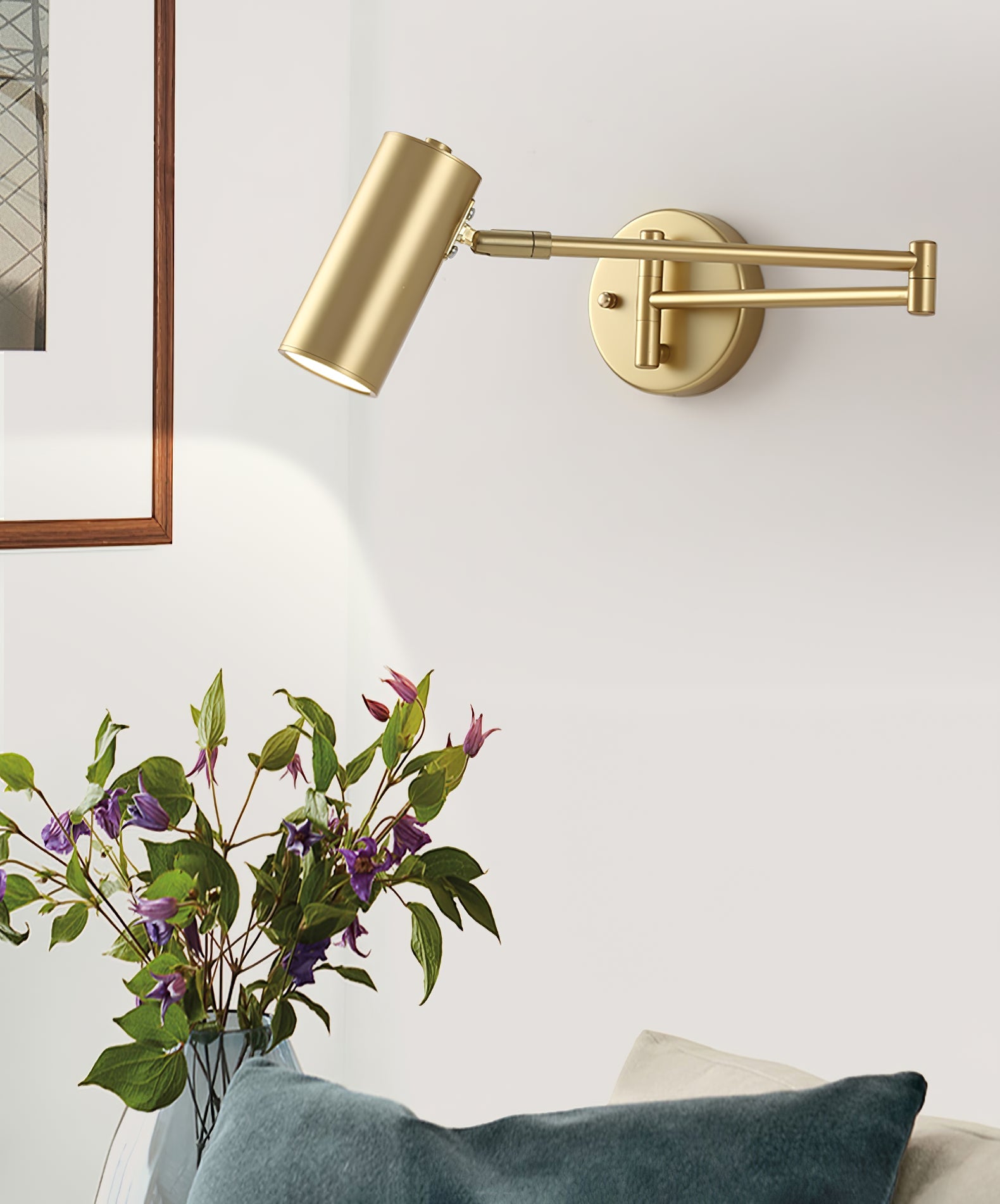 Belal Swing Arm Wall Light