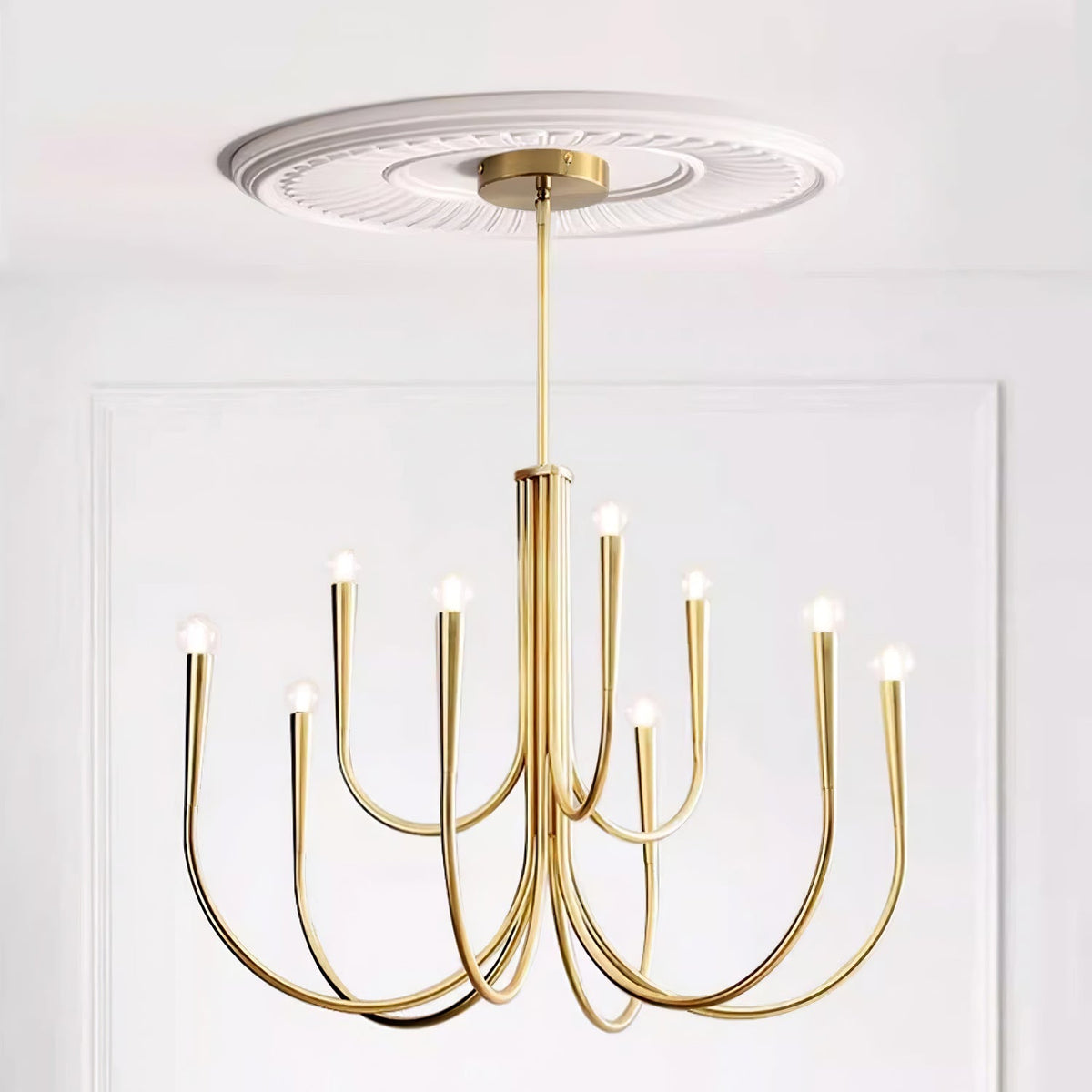Swoop Arm Chandelier – detail 9