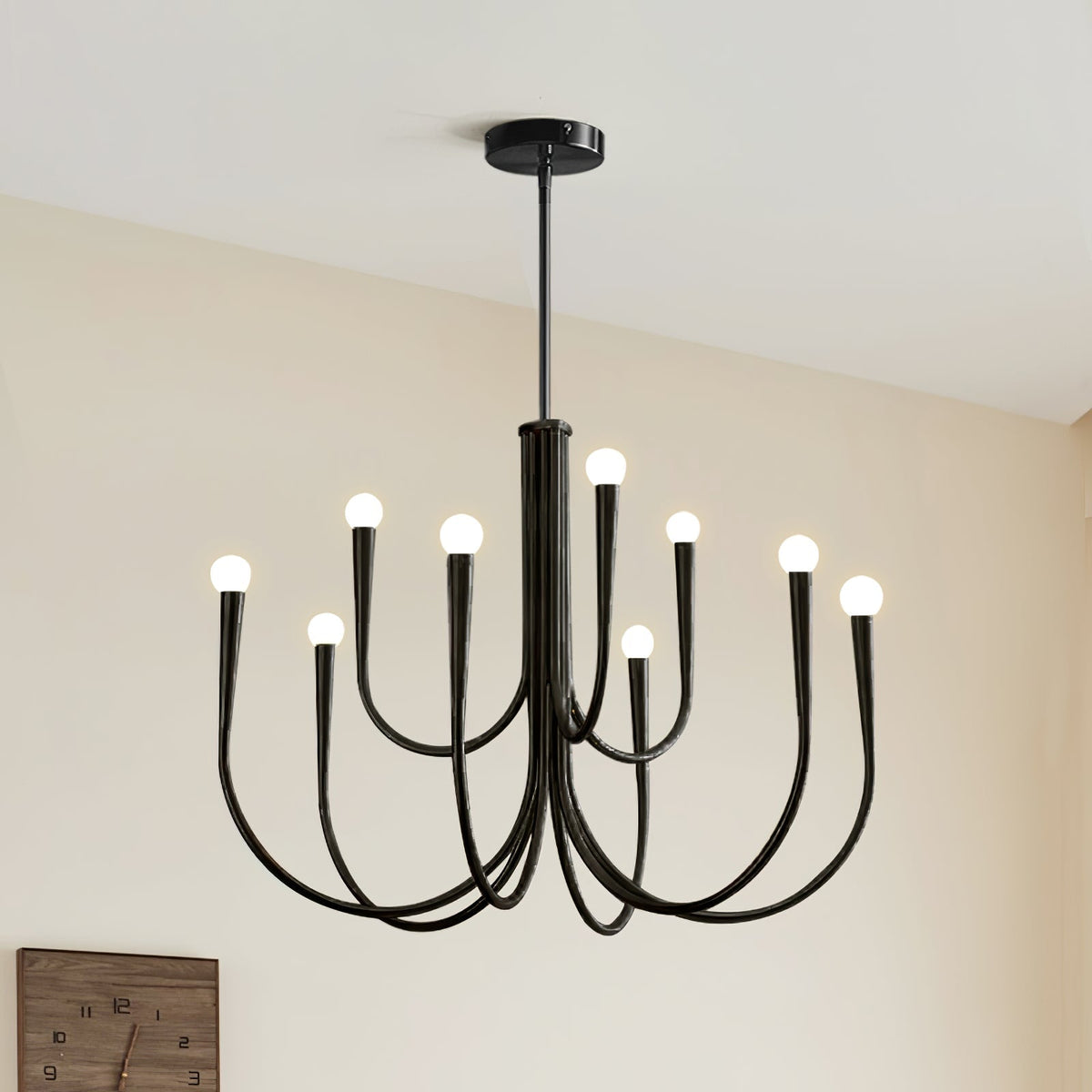 Swoop Arm Chandelier – detail 8