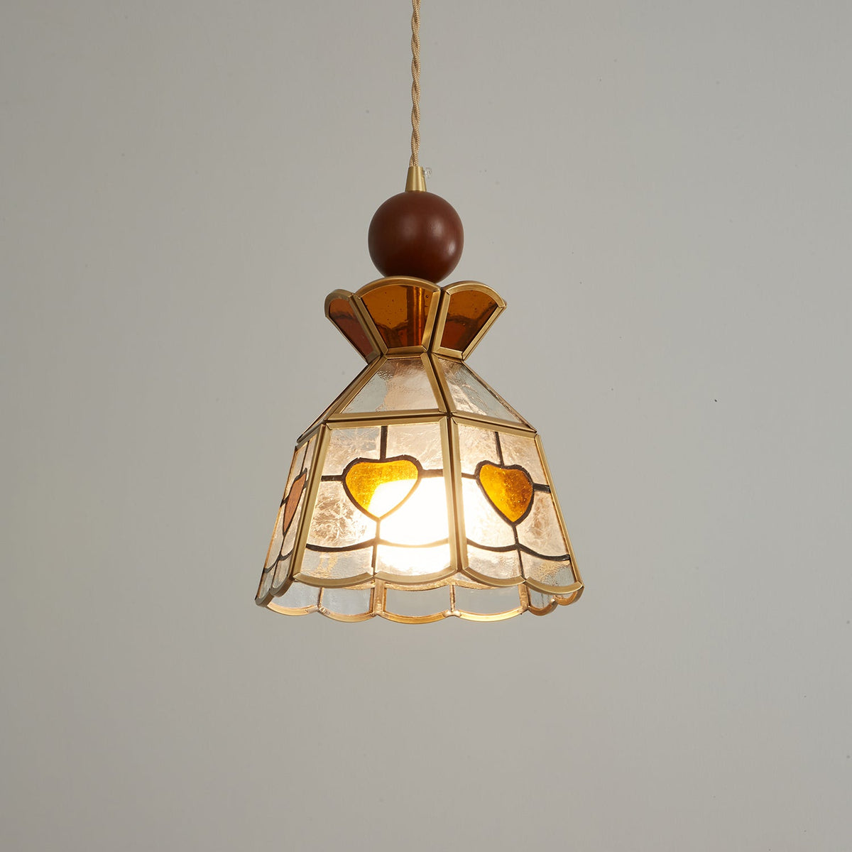 Tiffany Stained Glass Pendant Lamp – detail 35