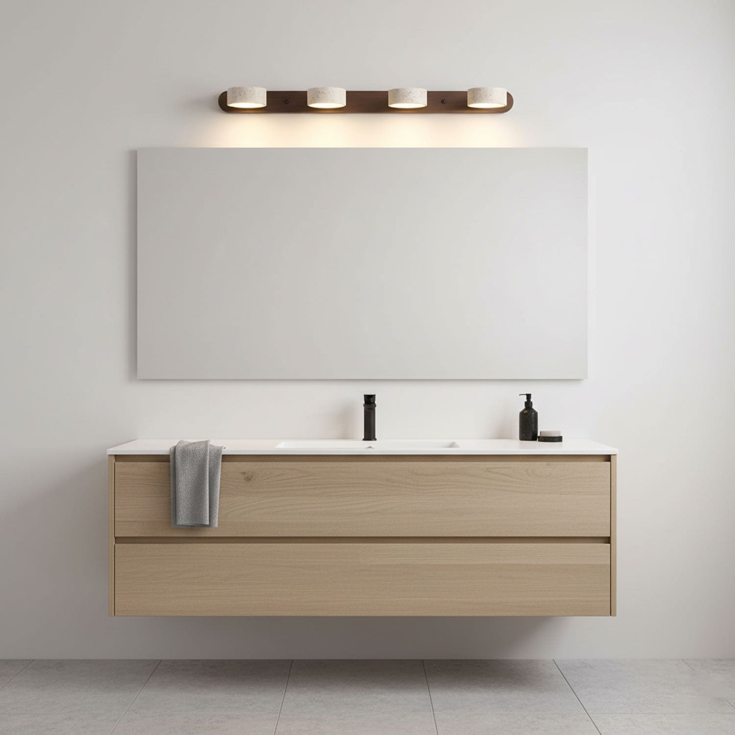 Valesco Travertine Wall Light