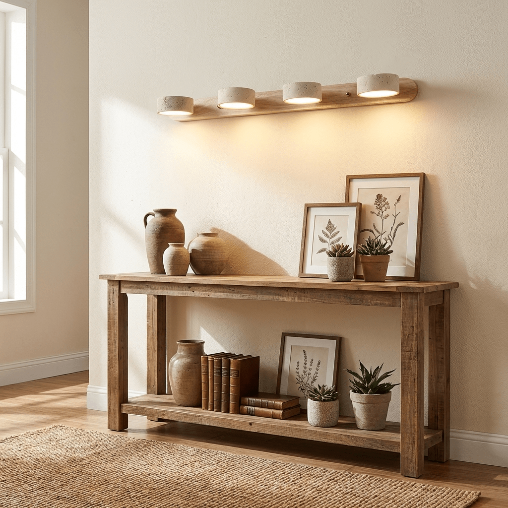 Valesco Travertine Wall Light